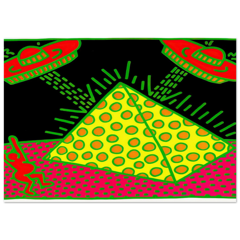 UNTITLED 1983 3 Poster | Keith Haring Poster | Keith Haring Prints