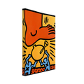 CRACK DOWN 1986 Canvas | Keith Haring Canvas | Keith Haring Prints