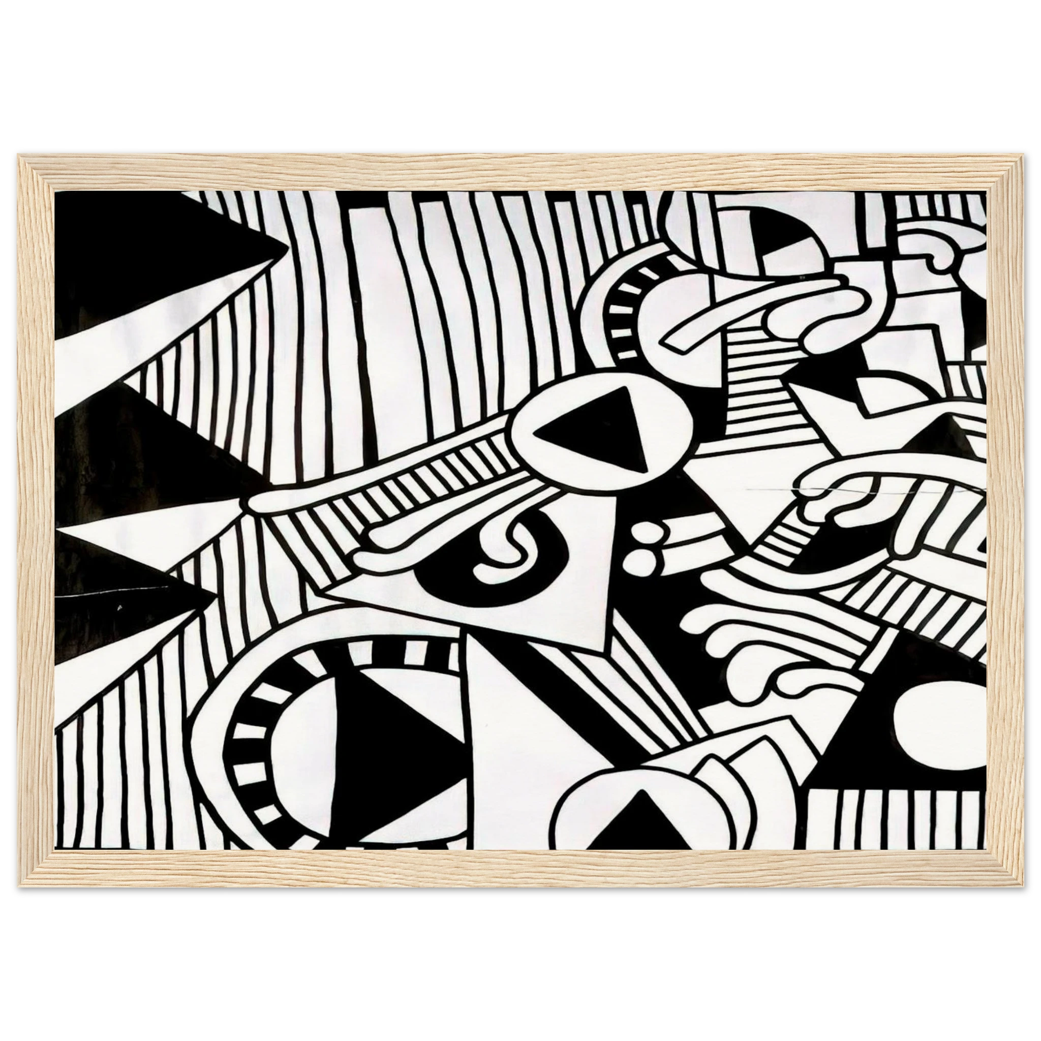 UNTITLED 1978 1 Framed Poster | Keith Haring Framed Prints Wall Art | Keith Haring Prints
