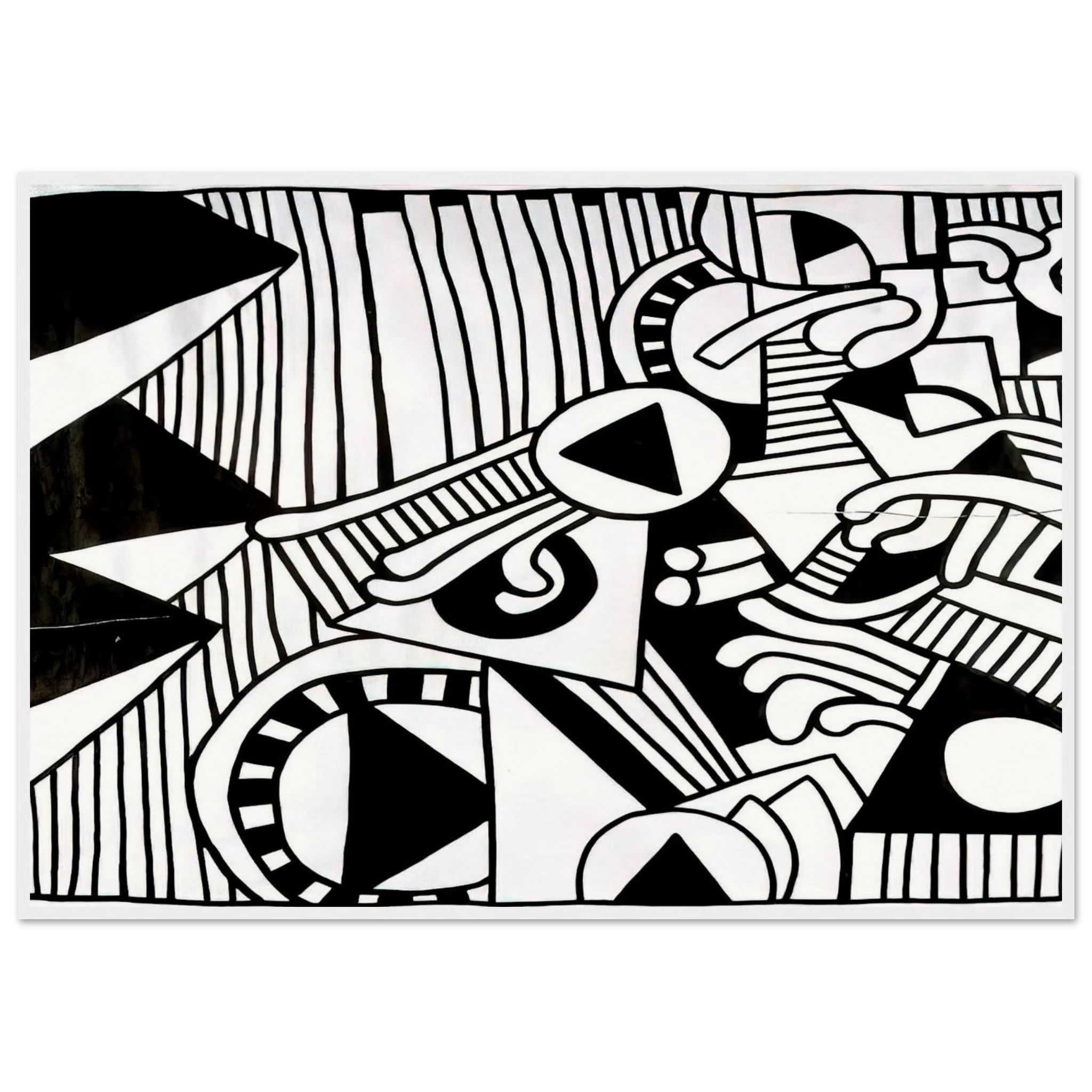 UNTITLED 1978 1 Framed Poster | Keith Haring Framed Prints Wall Art | Keith Haring Prints