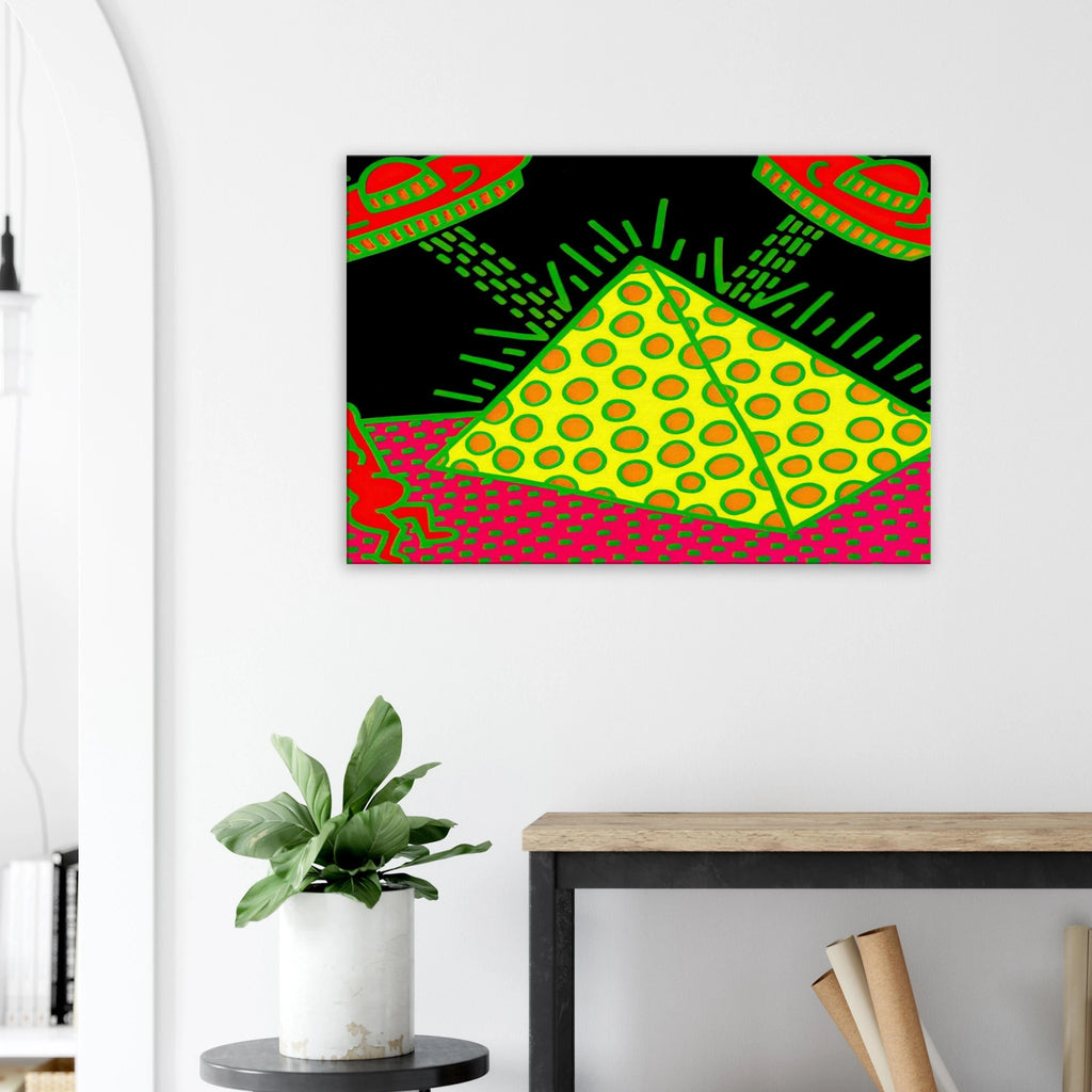 UNTITLED 1983 3 Canvas | Keith Haring Canvas | Keith Haring Prints