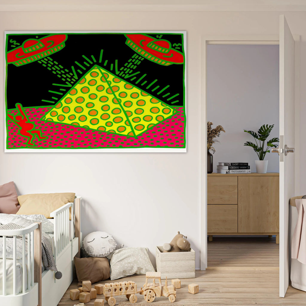 UNTITLED 1983 3 Poster | Keith Haring Poster | Keith Haring Prints