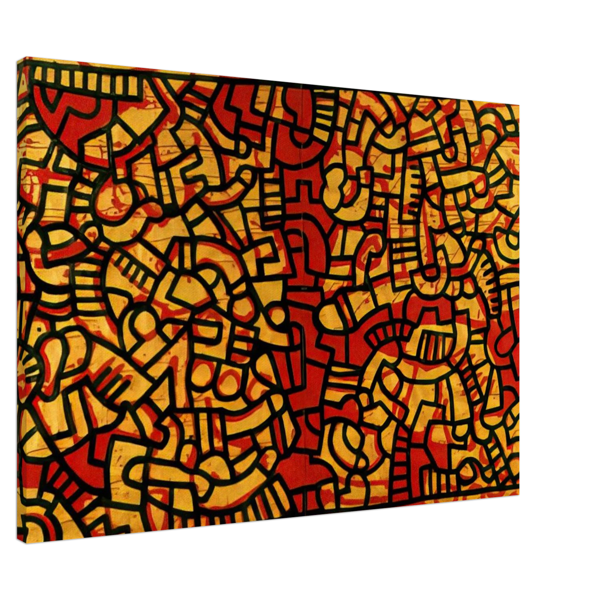 UNTITLED 1979 Canvas | Keith Haring Canvas | Keith Haring Prints