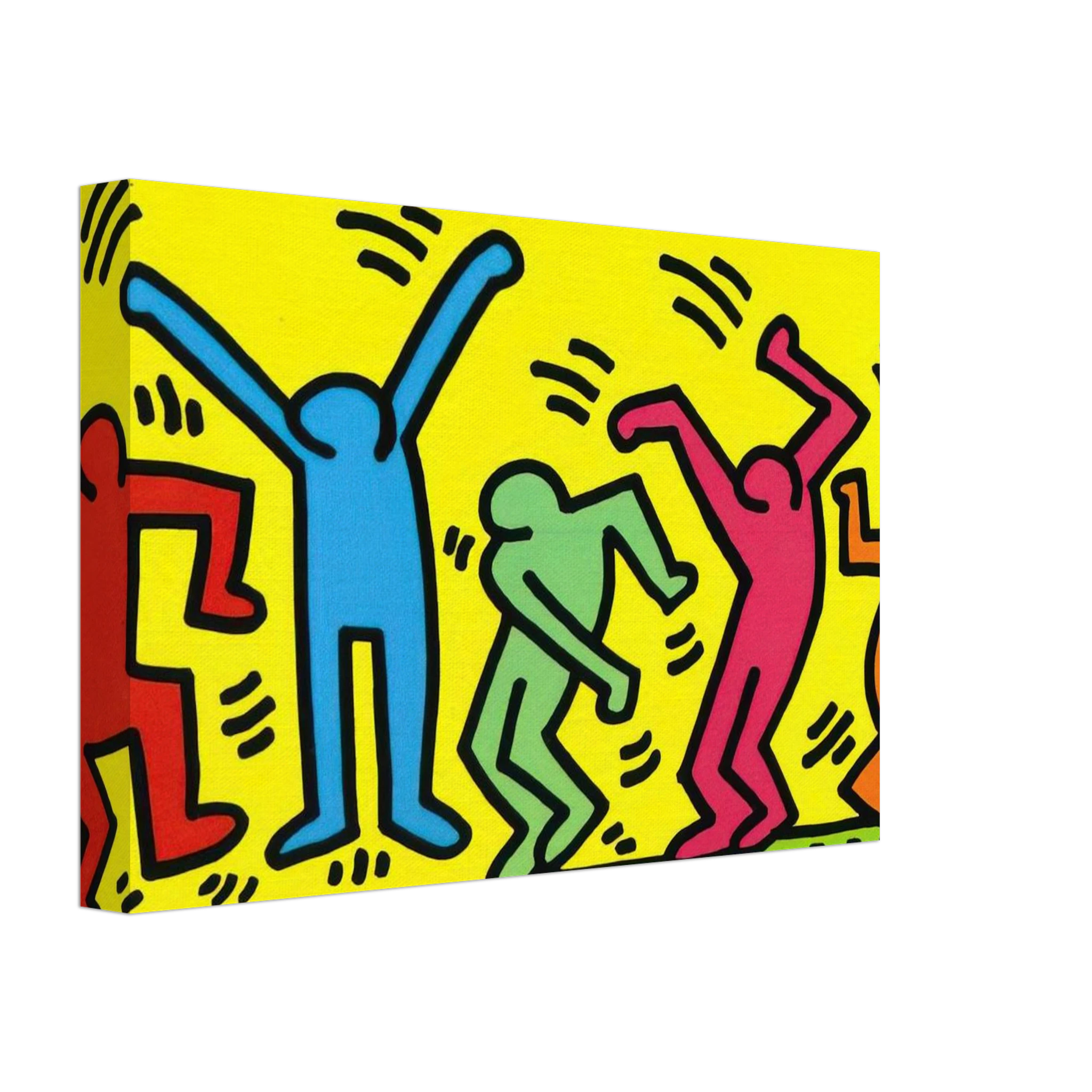 UNTITLED DANCE 1987 Canvas | Keith Haring Canvas | Keith Haring Prints