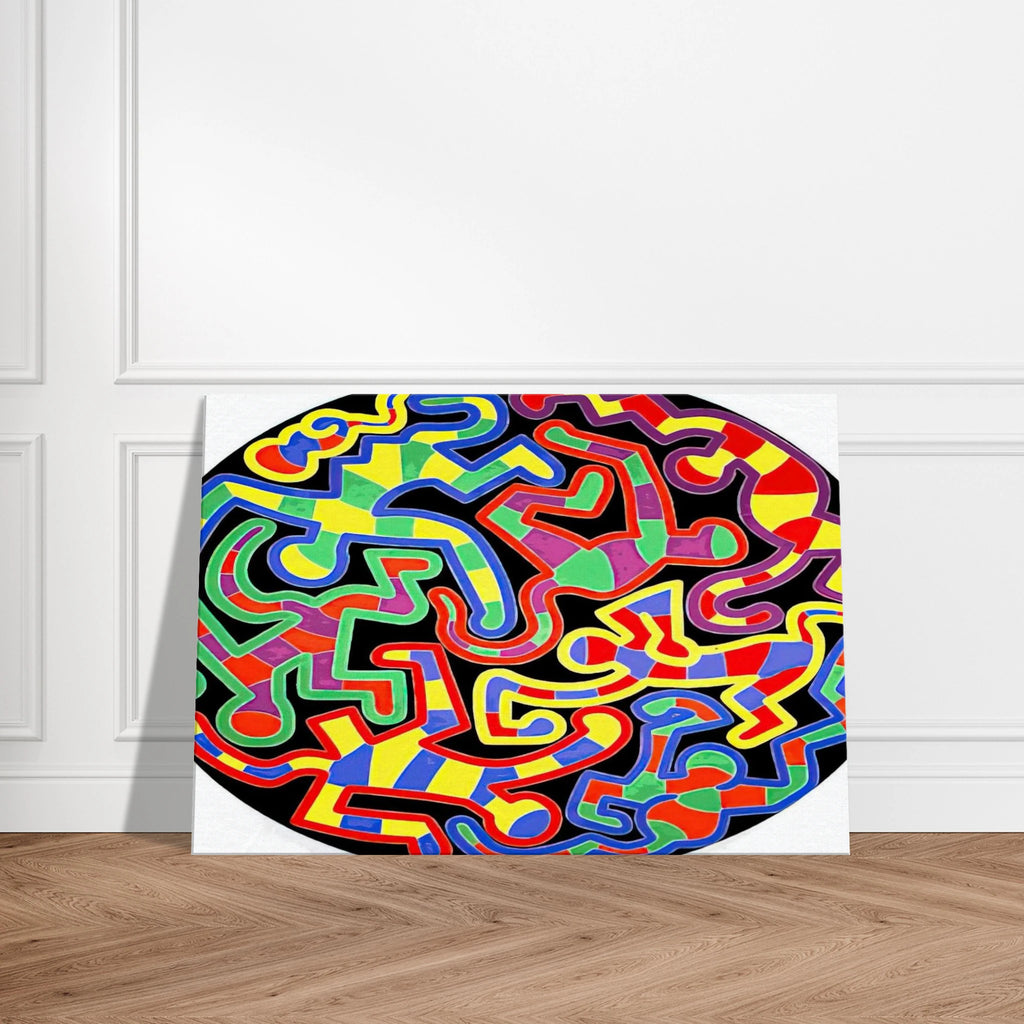MONKEY PUZZLE 1988 Canvas | Keith Haring Canvas | Keith Haring Prints