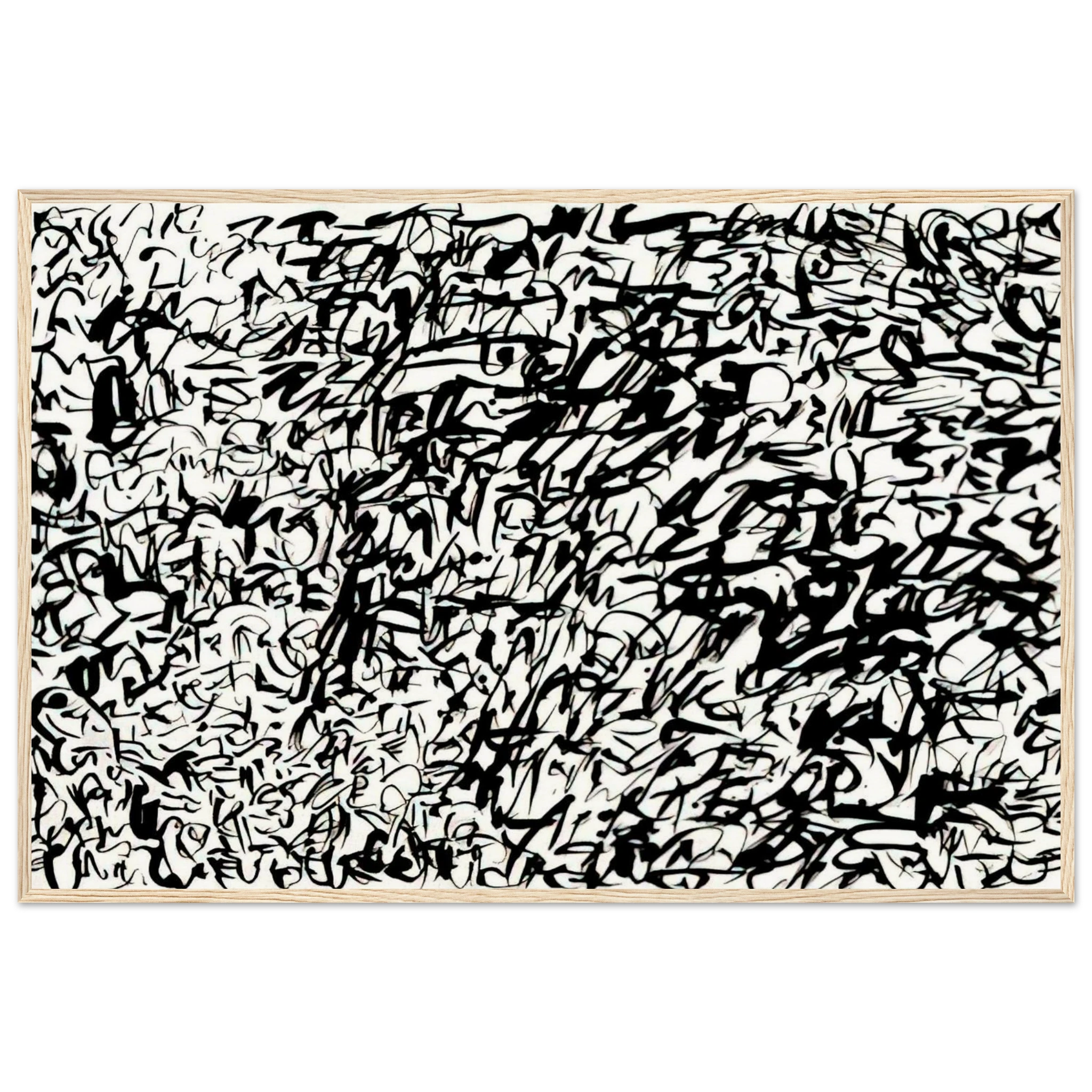 UNTITLED 1978 2 Framed Poster | Keith Haring Framed Prints Wall Art | Keith Haring Prints