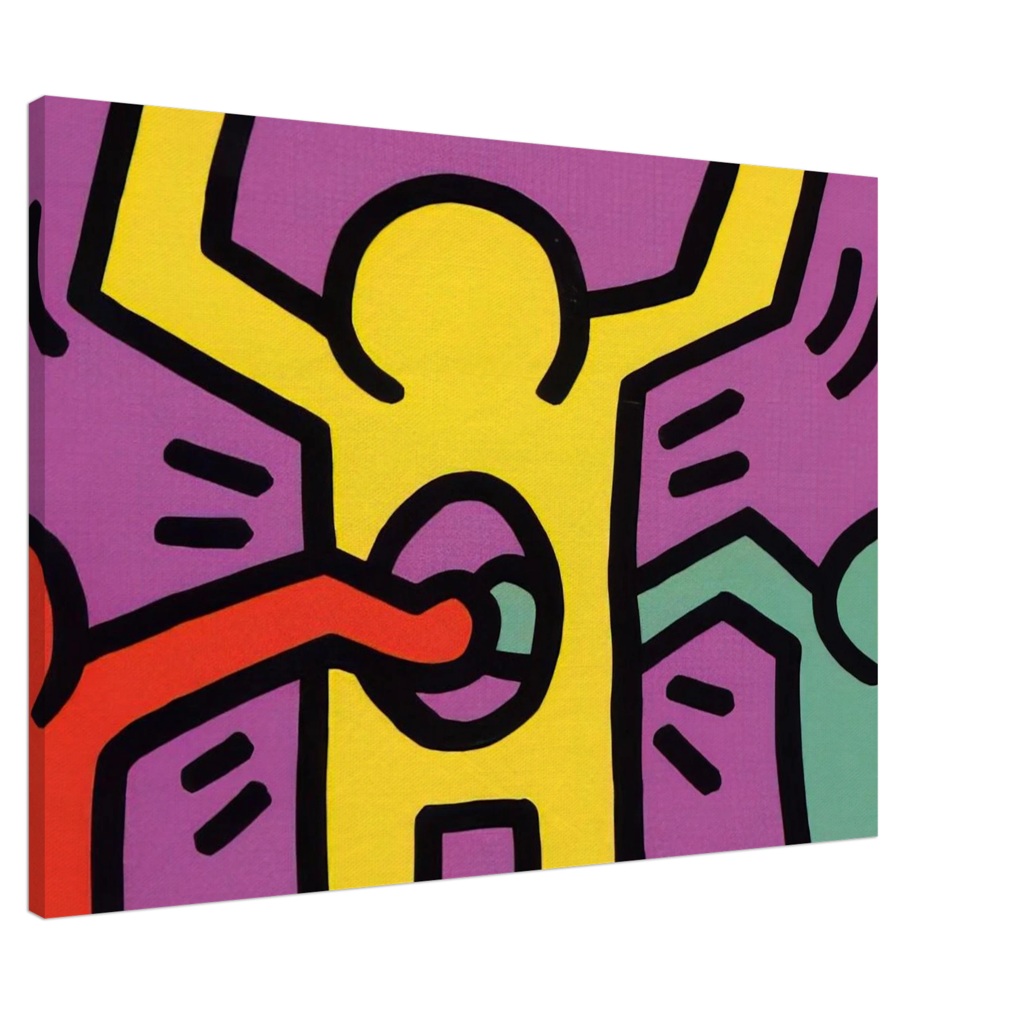 POP SHOP 1 1987 Canvas | Keith Haring Canvas | Keith Haring Prints