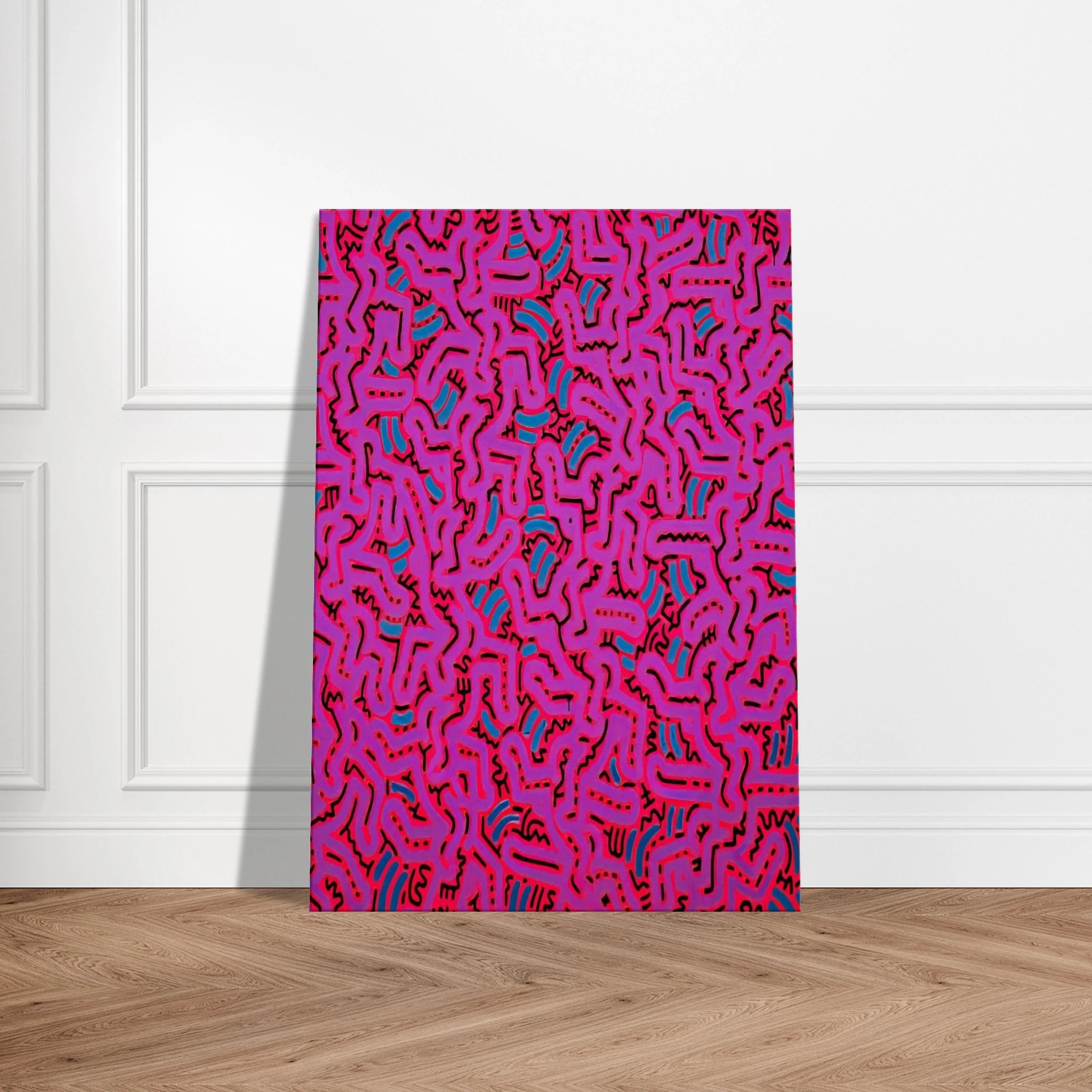UNTITLED 1984 Canvas | Keith Haring Canvas | Keith Haring Prints