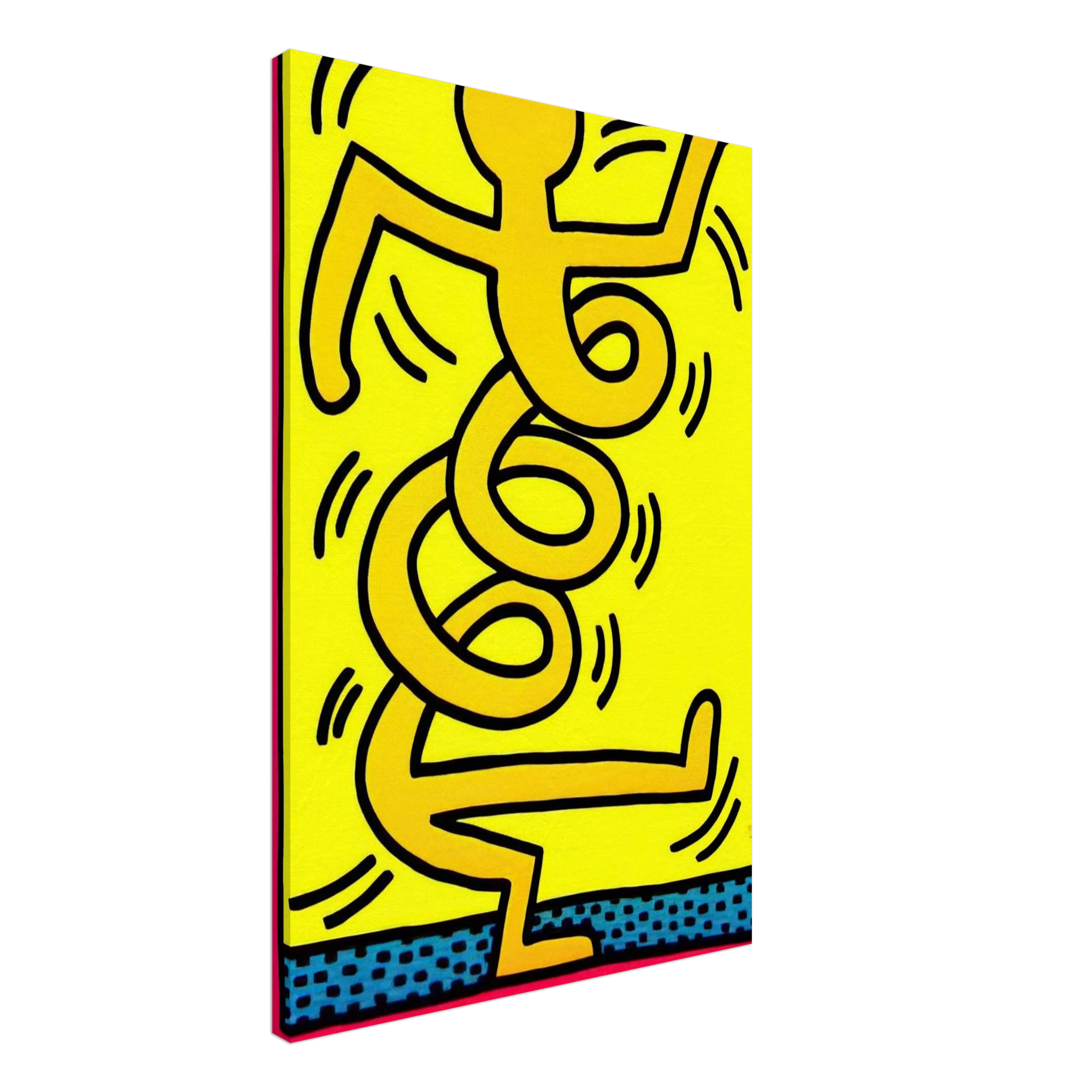 MONTREUX 1983 Canvas | Keith Haring Canvas | Keith Haring Prints