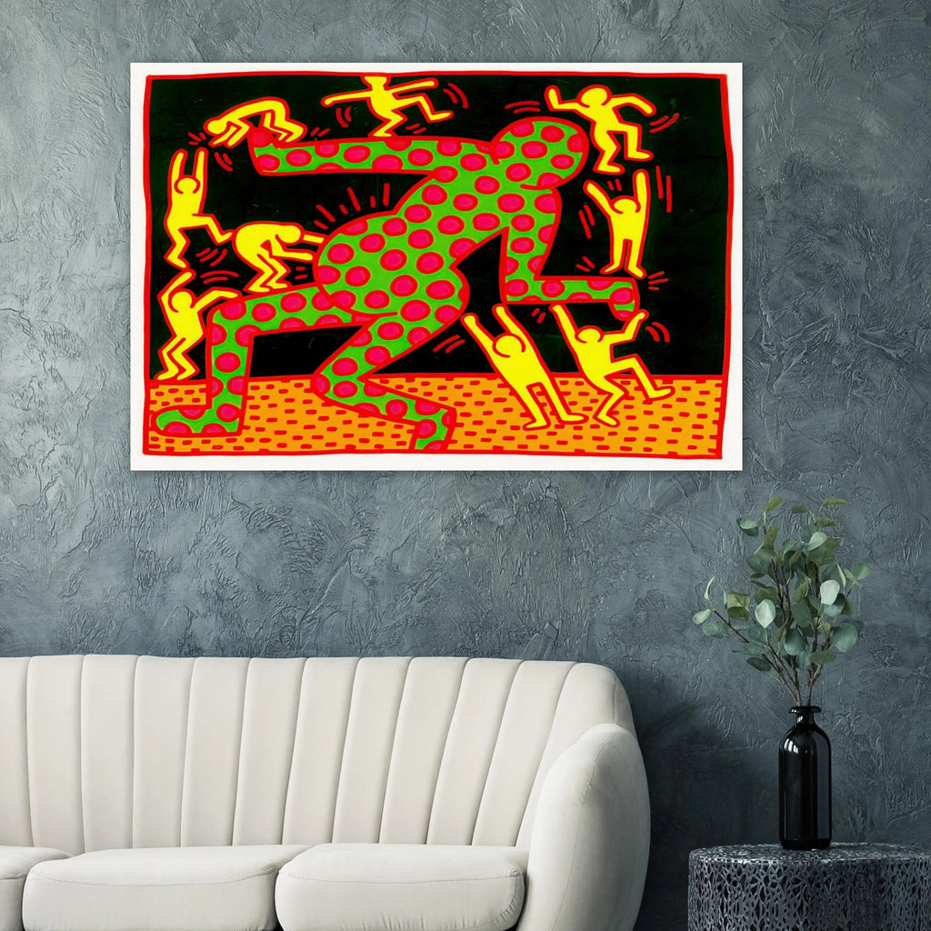 UNTITLED 1983 2 Poster | Keith Haring Poster | Keith Haring Prints