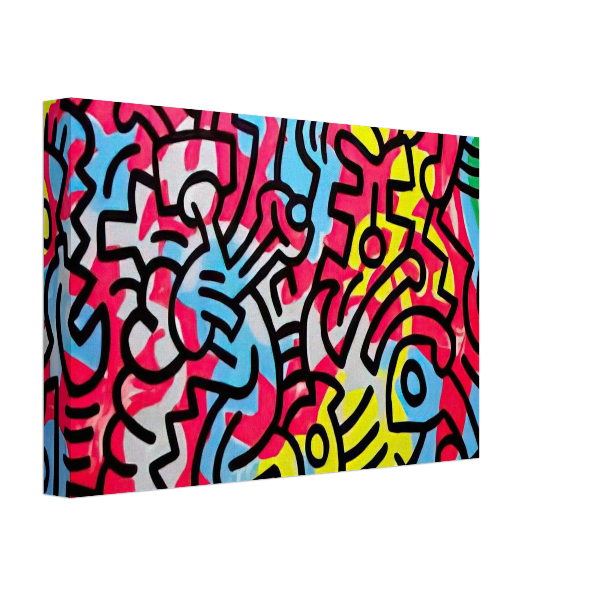 UNTITLED 1987 Canvas | Keith Haring Canvas | Keith Haring Prints
