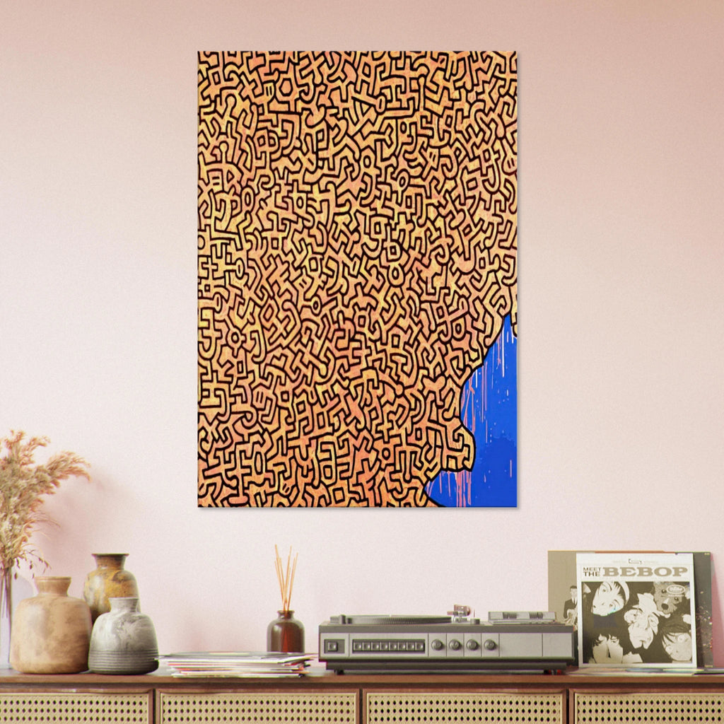 BRAZIL 1989 Canvas | Keith Haring Canvas | Keith Haring Prints