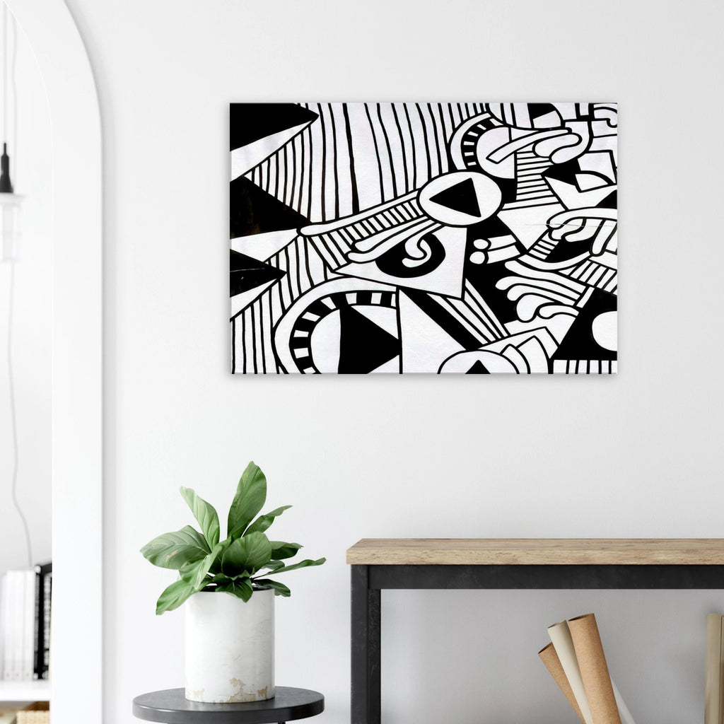 UNTITLED 1978 1 Canvas | Keith Haring Canvas | Keith Haring Prints