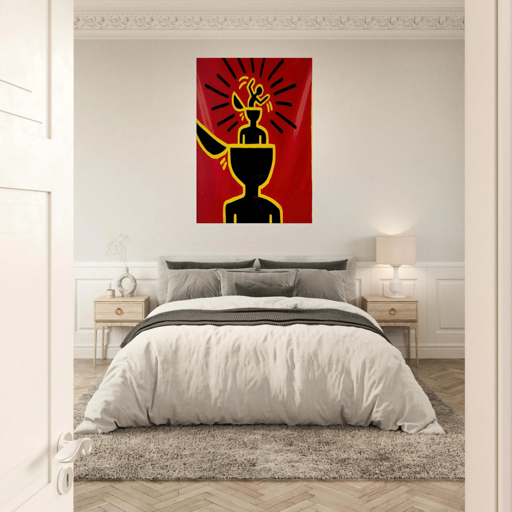 UNTITLED 1982 Canvas | Keith Haring Canvas | Keith Haring Prints