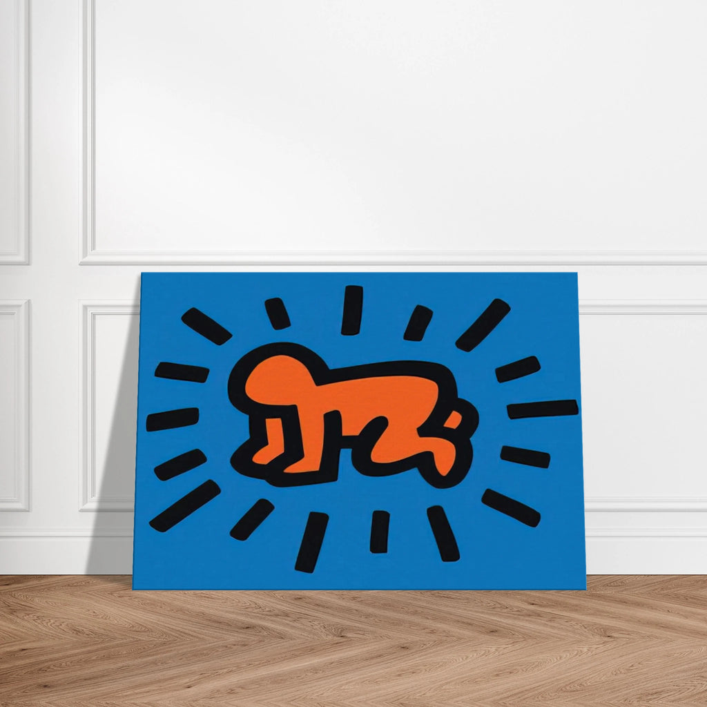 RADIANT BABY FROM ICONS SERIES 1990 Canvas | Keith Haring Canvas | Keith Haring Prints