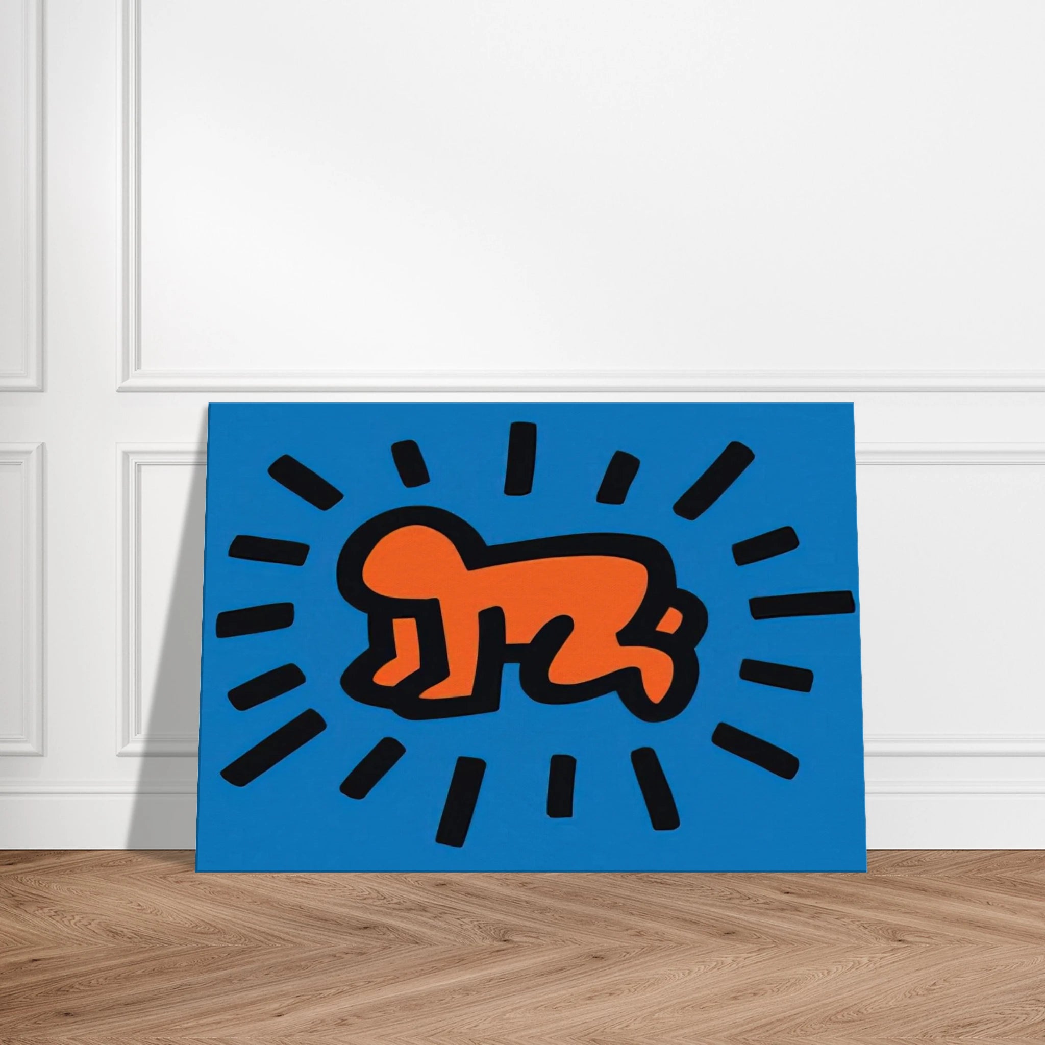 RADIANT BABY FROM ICONS SERIES 1990 Canvas | Keith Haring Canvas | Keith Haring Prints