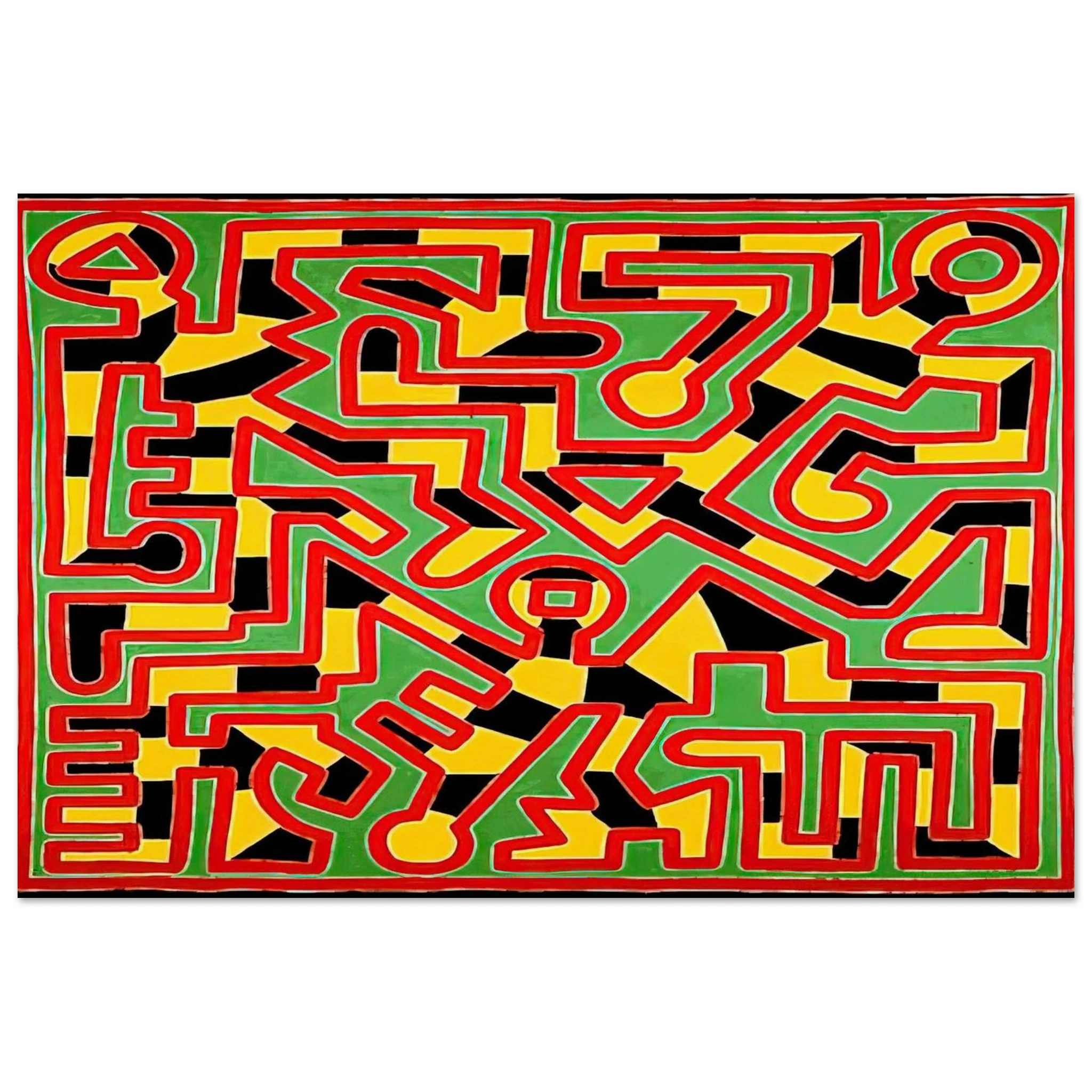 UNTITLED 1988 Poster | Keith Haring Poster | Keith Haring Prints