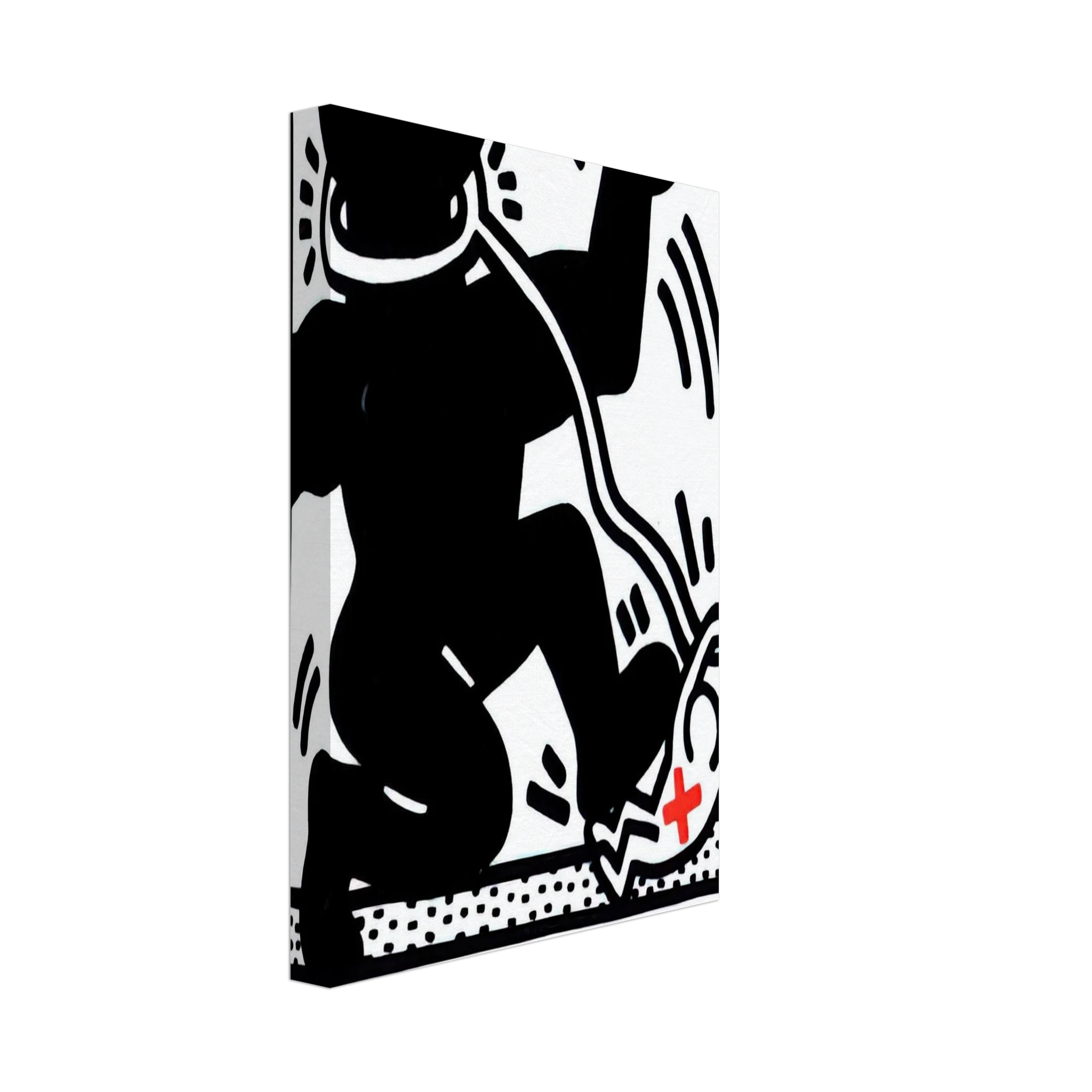 FREE SOUTH AFRICA 1985 Canvas | Keith Haring Canvas | Keith Haring Prints