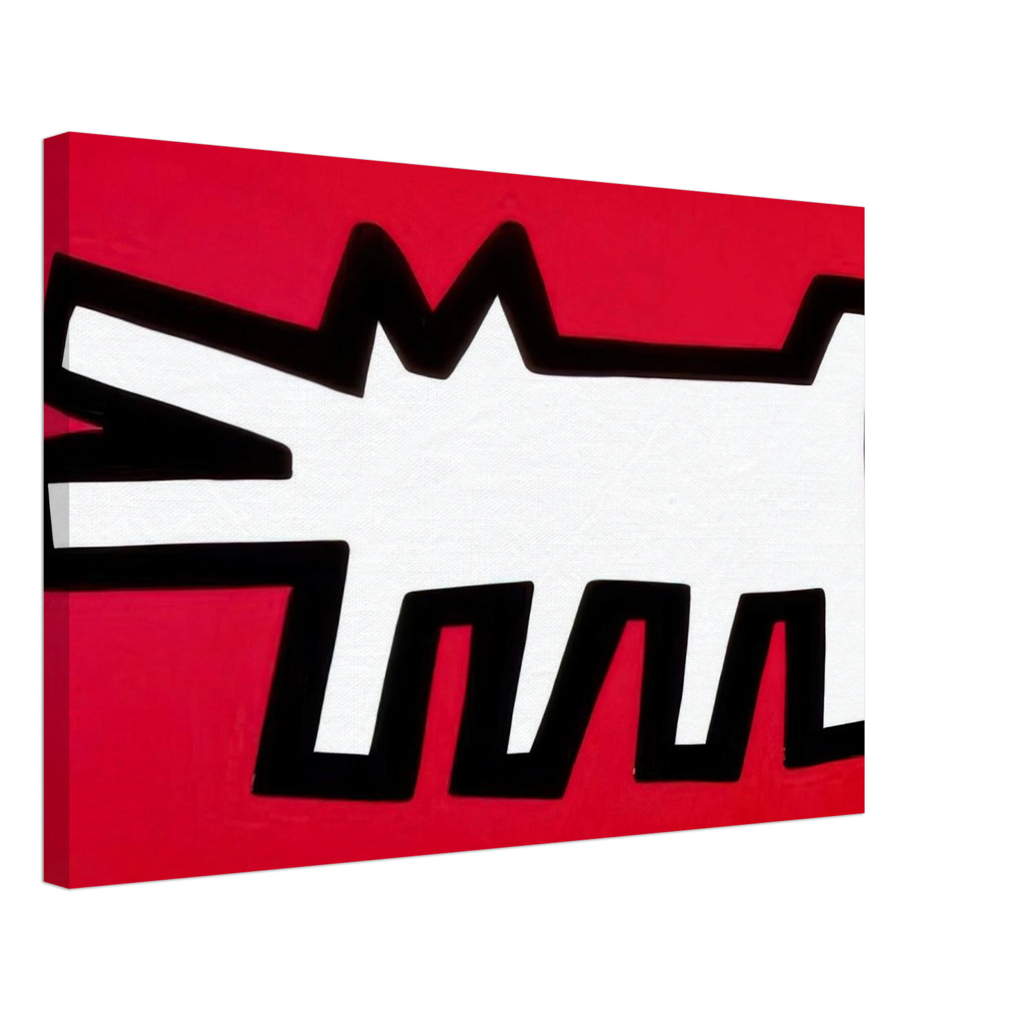 BARKING DOG 1990 Canvas | Keith Haring Canvas | Keith Haring Prints