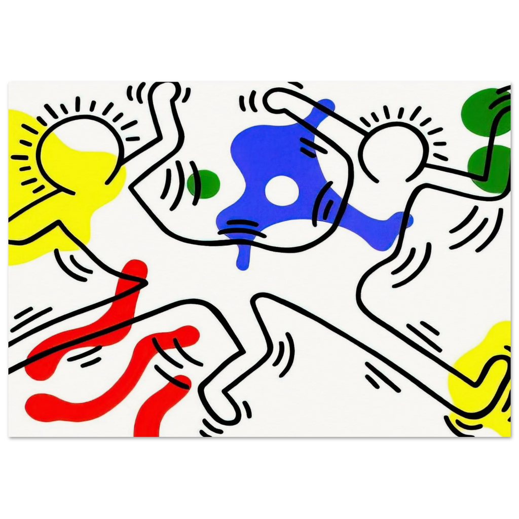 UNTITLED 1986 Poster | Keith Haring Poster | Keith Haring Prints