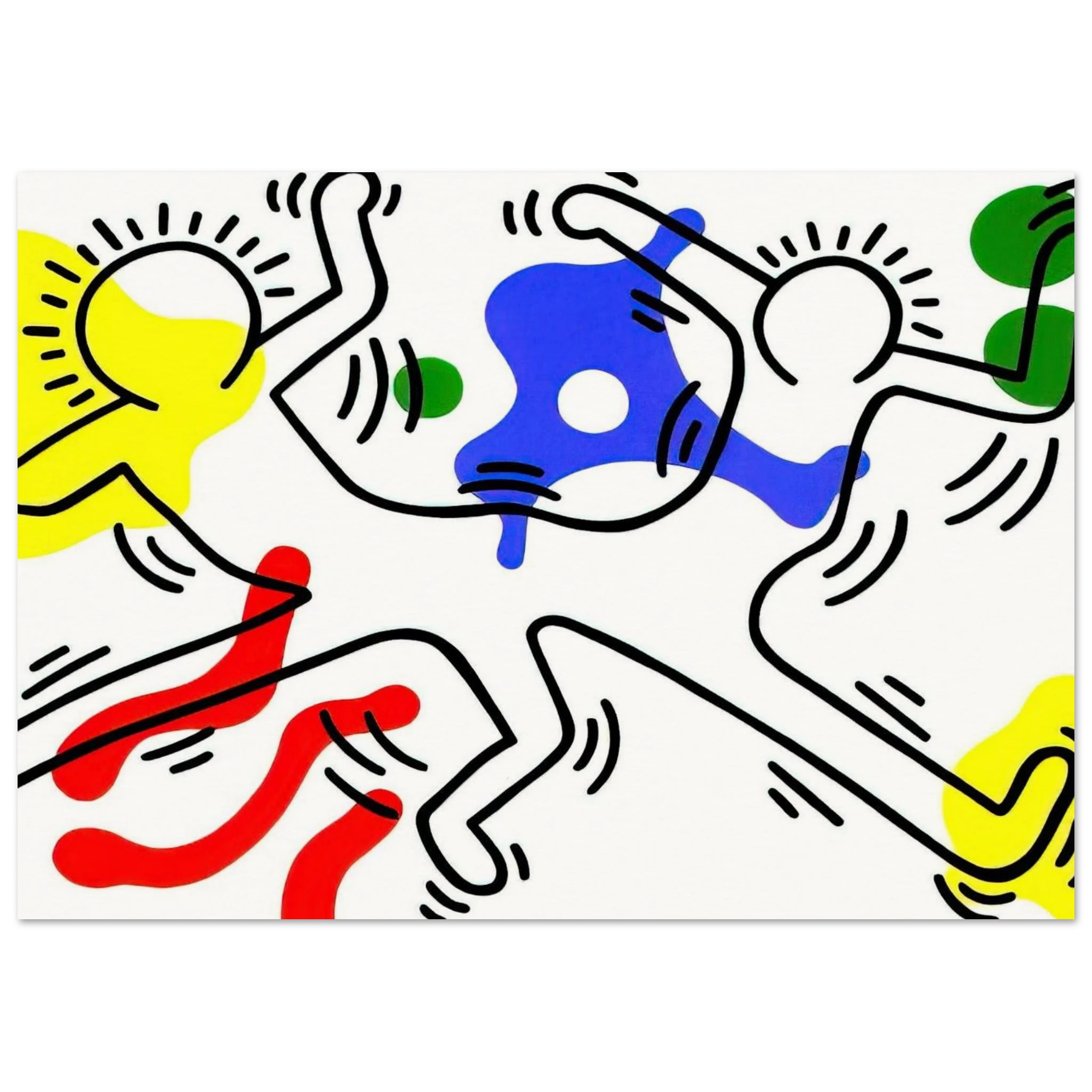 UNTITLED 1986 Poster | Keith Haring Poster | Keith Haring Prints