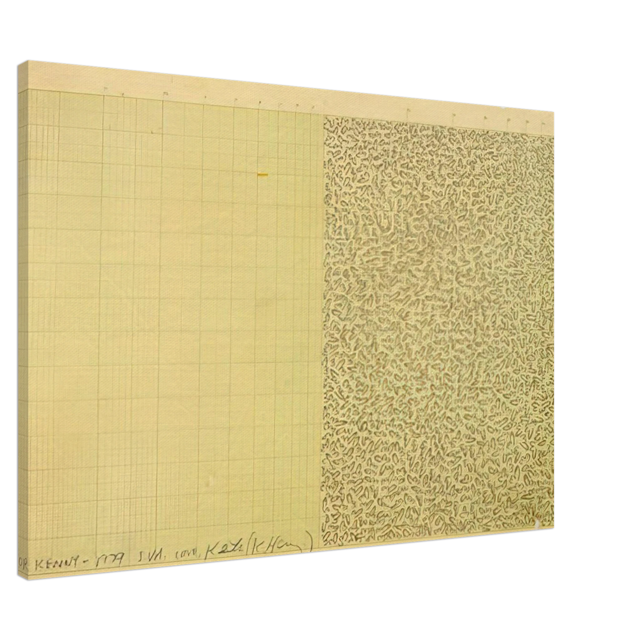 UNTITLED FOR KENNY 1979 Canvas | Keith Haring Canvas | Keith Haring Prints