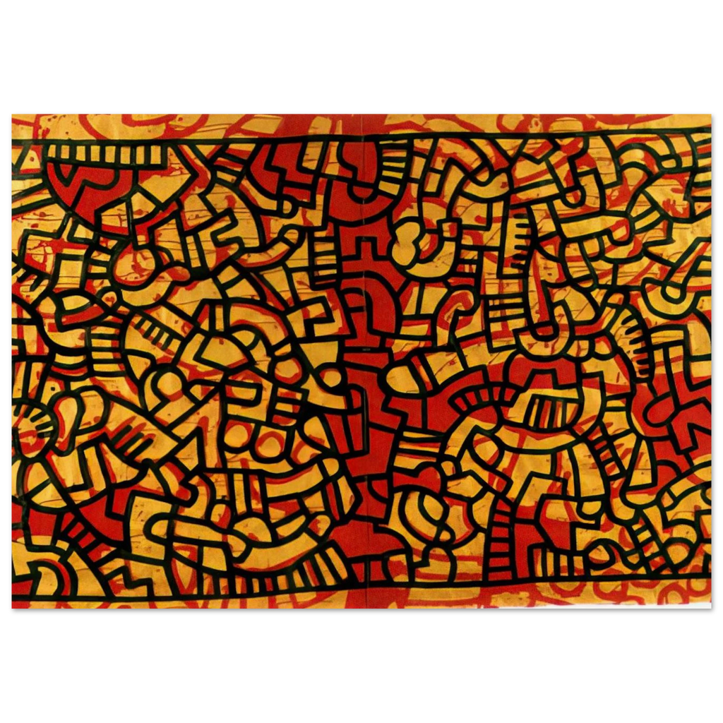 UNTITLED 1979 Poster | Keith Haring Poster | Keith Haring Prints