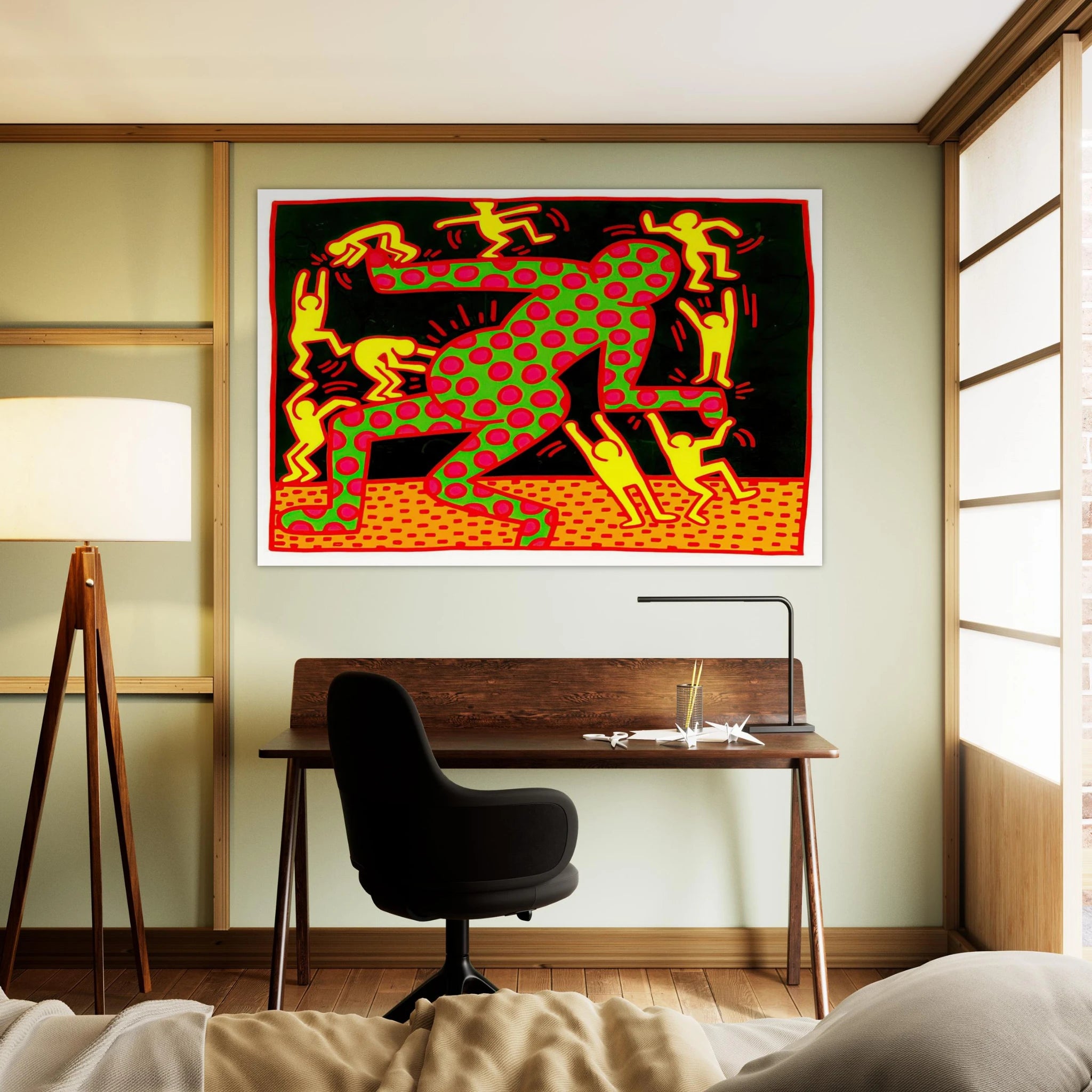 UNTITLED 1983 2 Poster | Keith Haring Poster | Keith Haring Prints