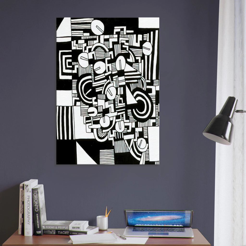 UNTITLED 1978 Canvas | Keith Haring Canvas | Keith Haring Prints