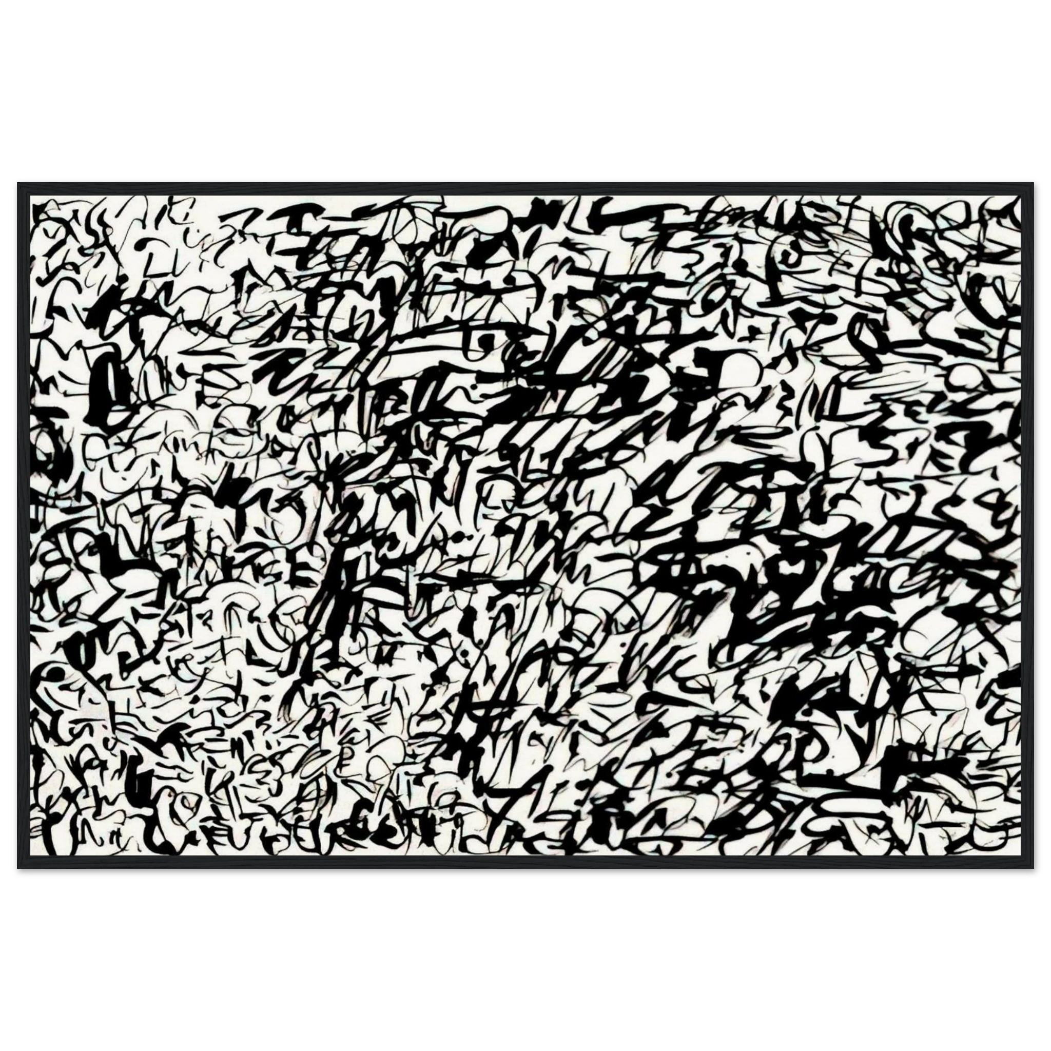UNTITLED 1978 2 Framed Poster | Keith Haring Framed Prints Wall Art | Keith Haring Prints