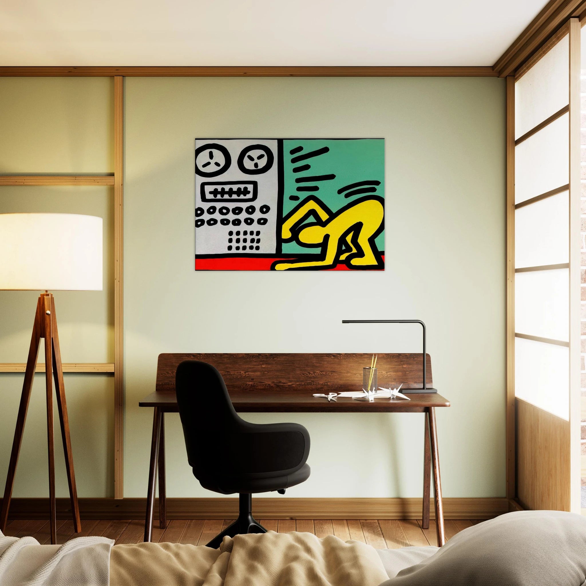 POP SHOP III 1989 Canvas | Keith Haring Canvas | Keith Haring Prints