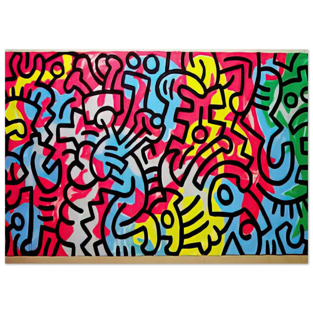 UNTITLED 1987 Poster | Keith Haring Poster | Keith Haring Prints