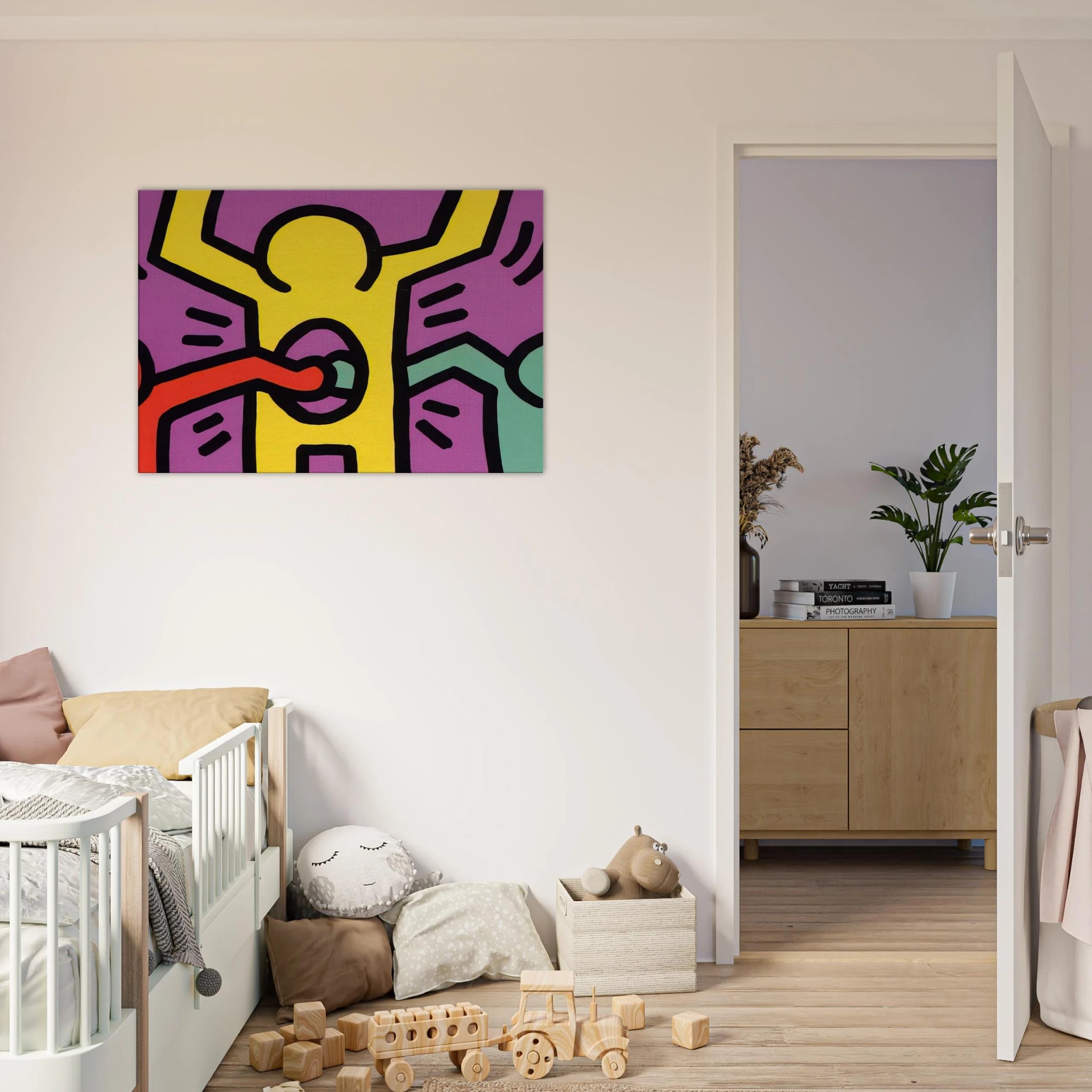 POP SHOP 1 1987 Canvas | Keith Haring Canvas | Keith Haring Prints
