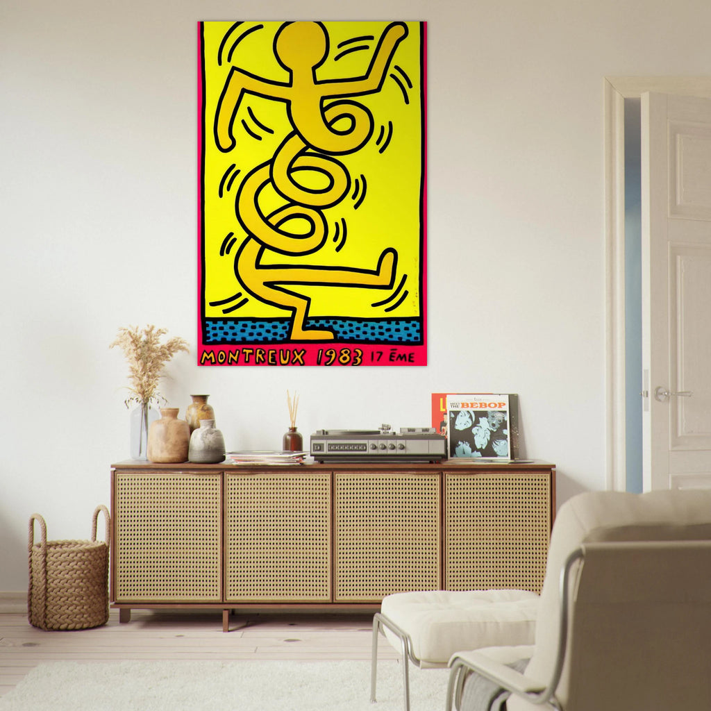 MONTREUX 1983 Poster | Keith Haring Poster | Keith Haring Prints