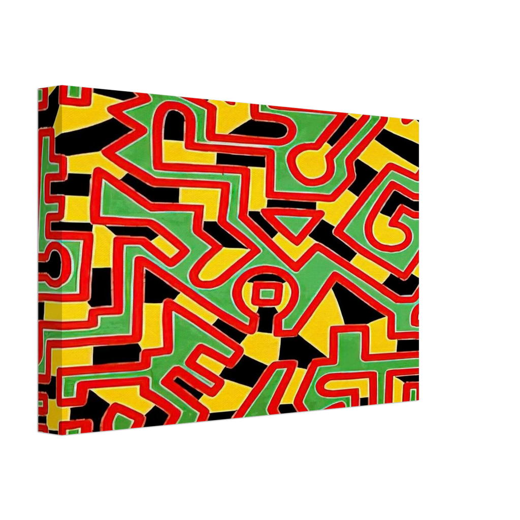 UNTITLED 1988 Canvas | Keith Haring Canvas | Keith Haring Prints