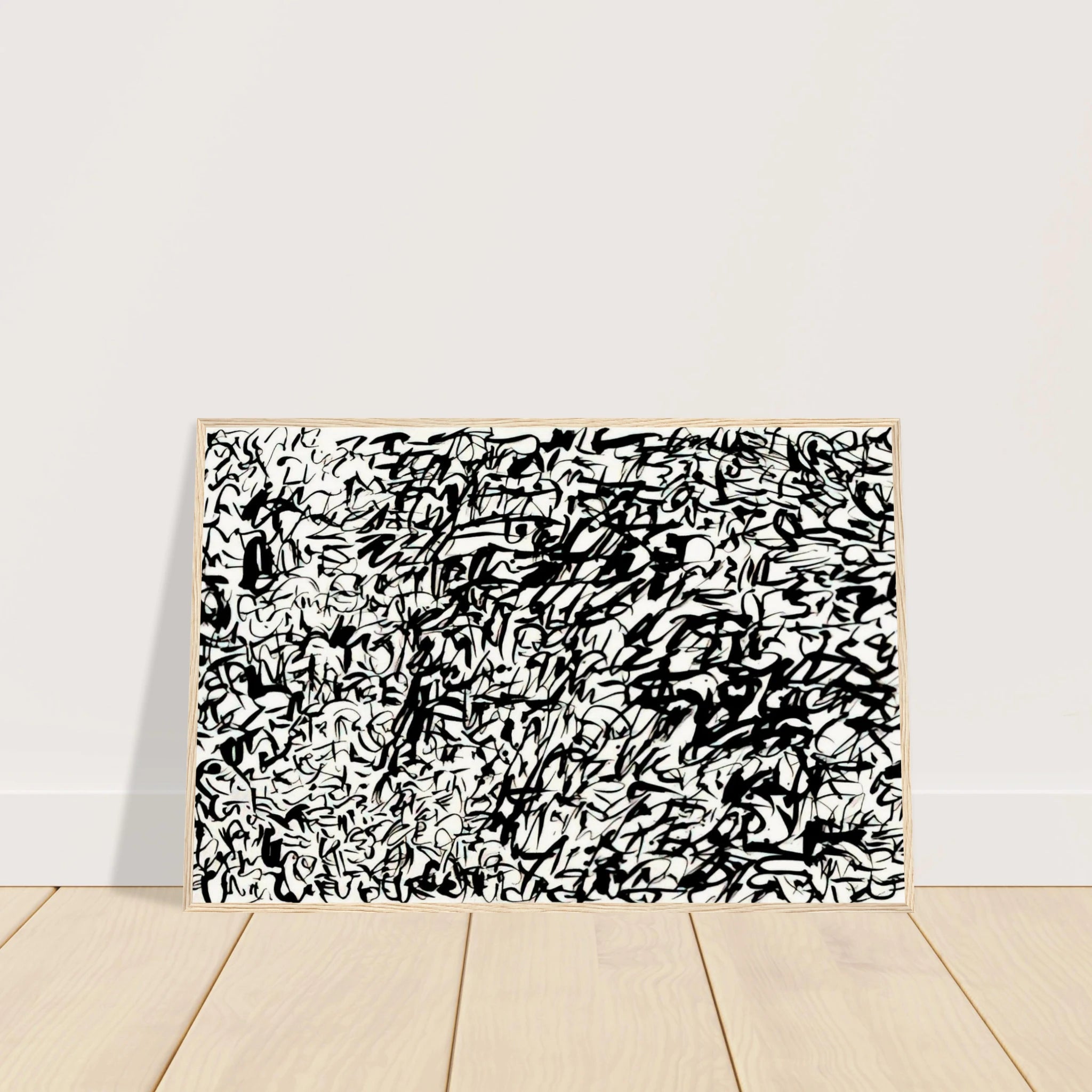 UNTITLED 1978 2 Framed Poster | Keith Haring Framed Prints Wall Art | Keith Haring Prints