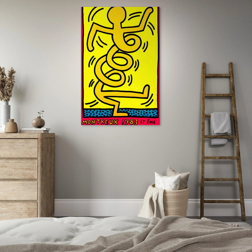 MONTREUX 1983 Poster | Keith Haring Poster | Keith Haring Prints