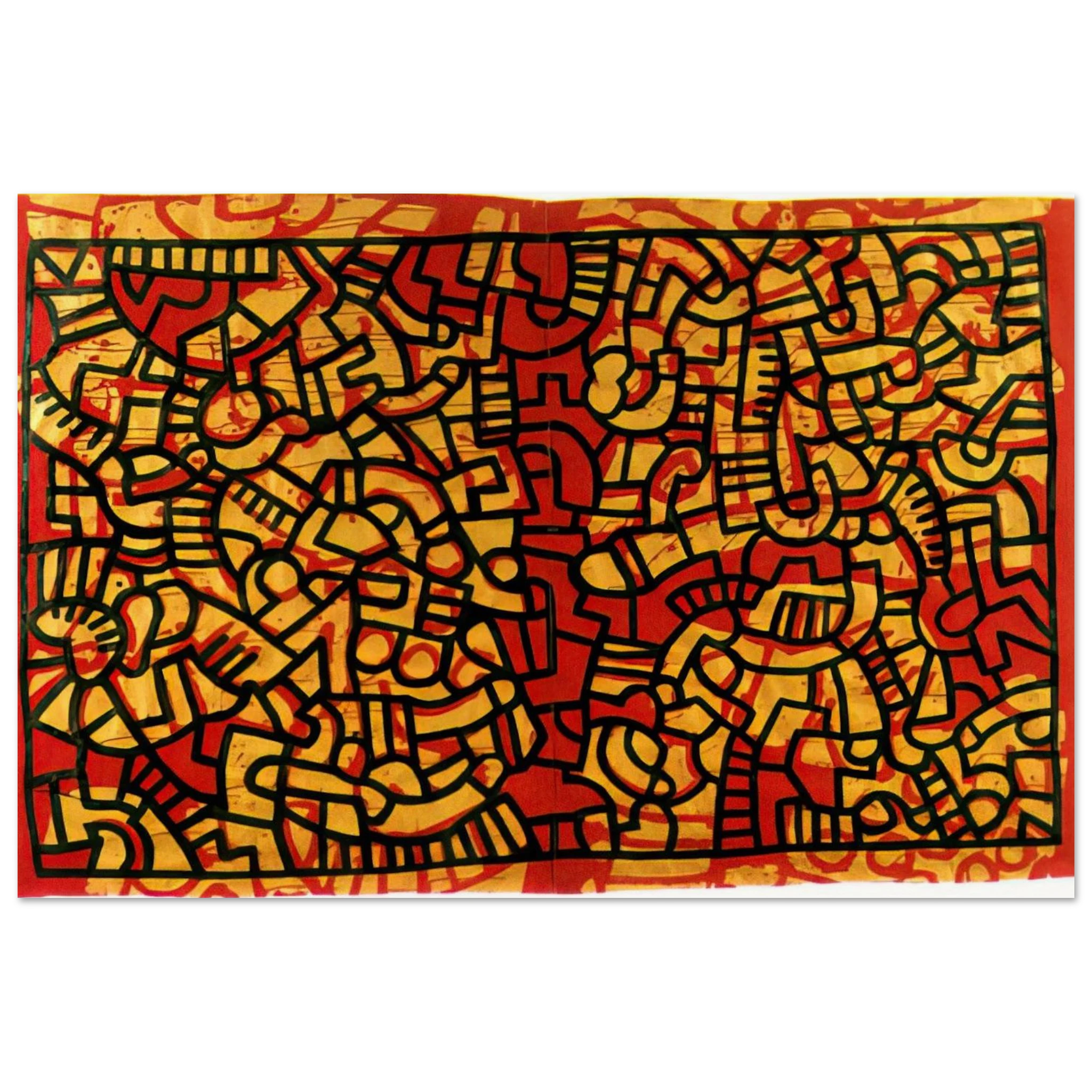 UNTITLED 1979 Poster | Keith Haring Poster | Keith Haring Prints