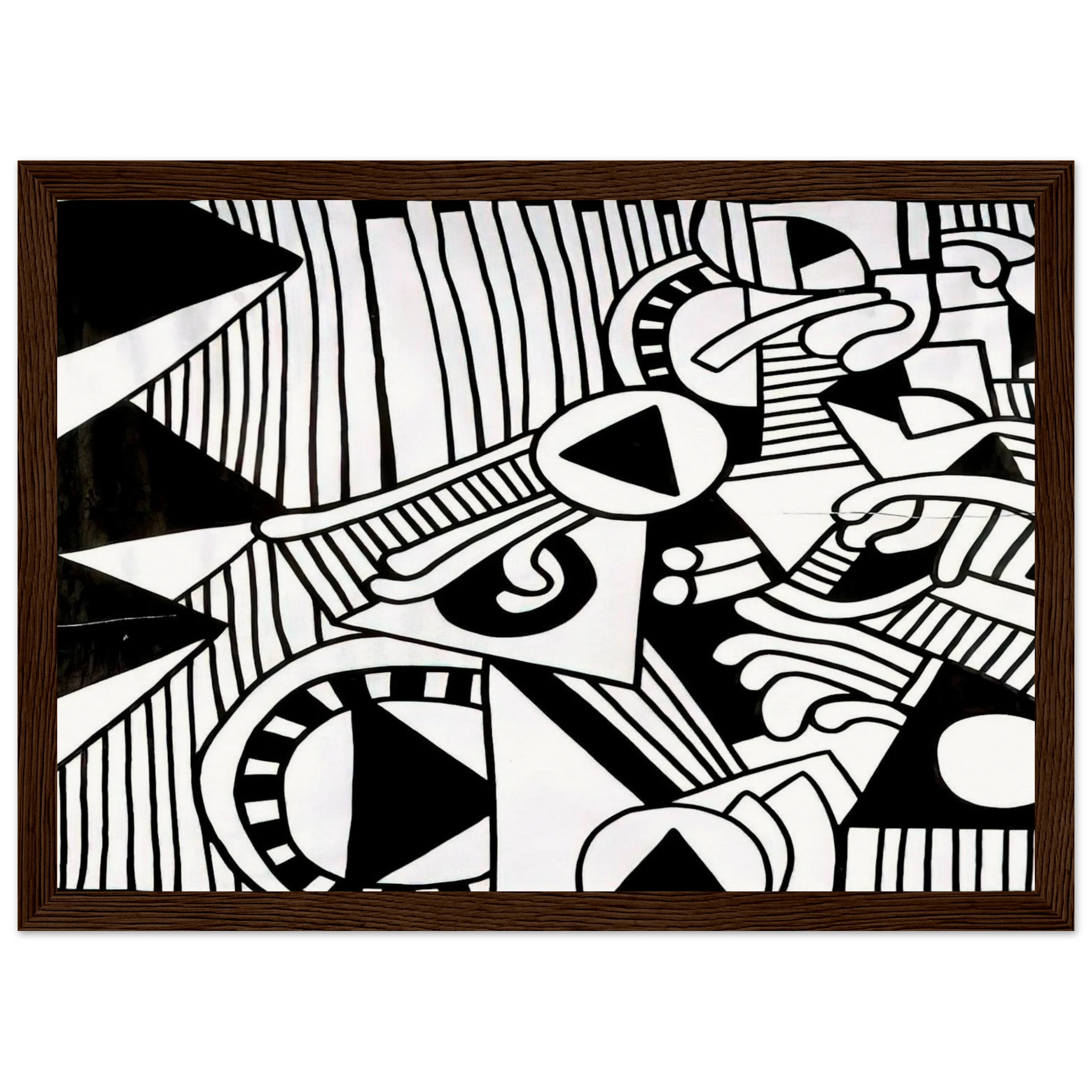 UNTITLED 1978 1 Framed Poster | Keith Haring Framed Prints Wall Art | Keith Haring Prints