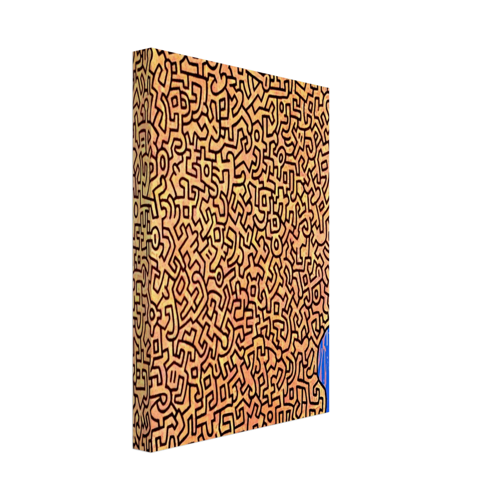 BRAZIL 1989 Canvas | Keith Haring Canvas | Keith Haring Prints