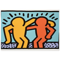 BEST BUDDIES 1990 Poster | Keith Haring Poster | Keith Haring Prints