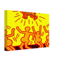 UNTITLED 1983 1 Canvas | Keith Haring Canvas | Keith Haring Prints