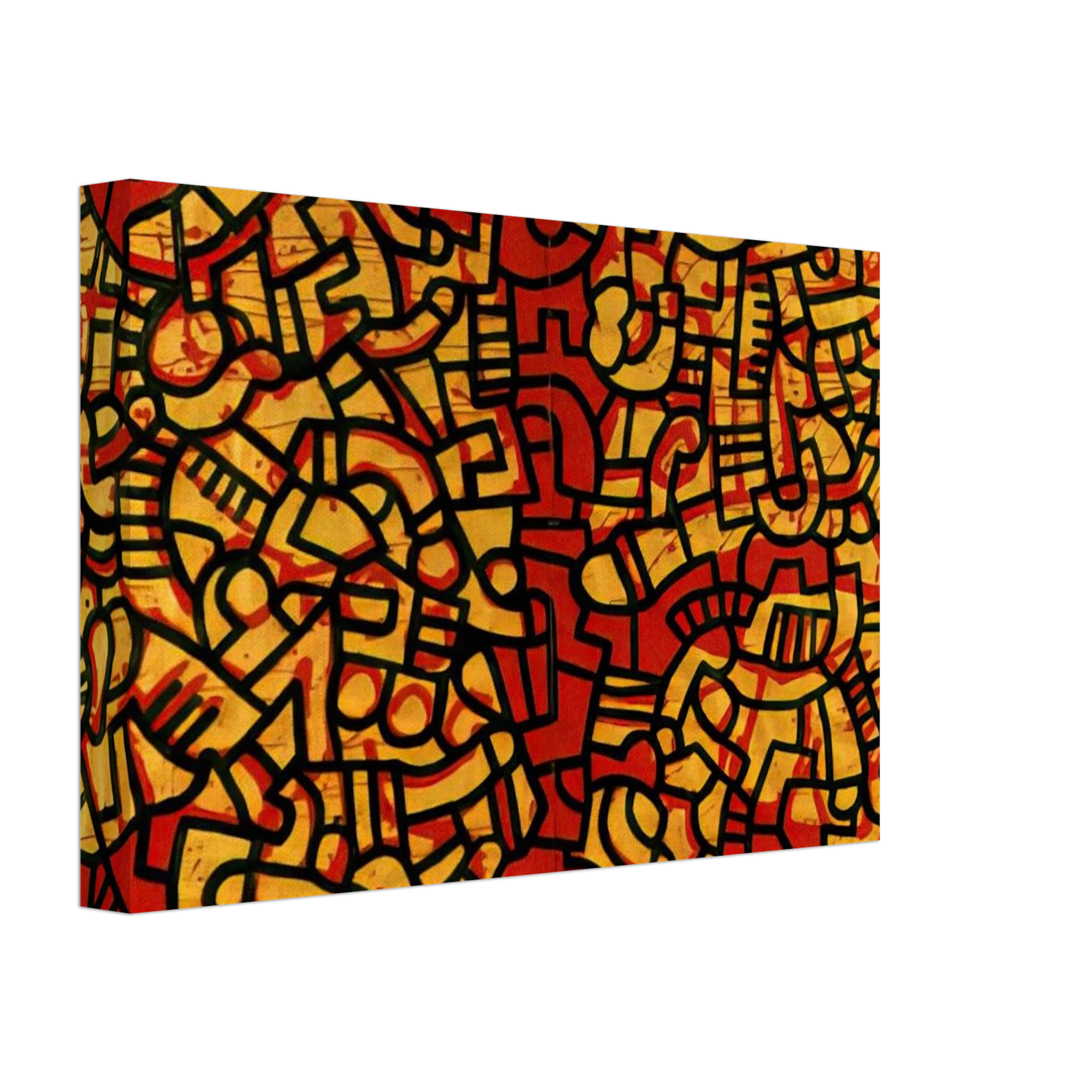 UNTITLED 1979 Canvas | Keith Haring Canvas | Keith Haring Prints