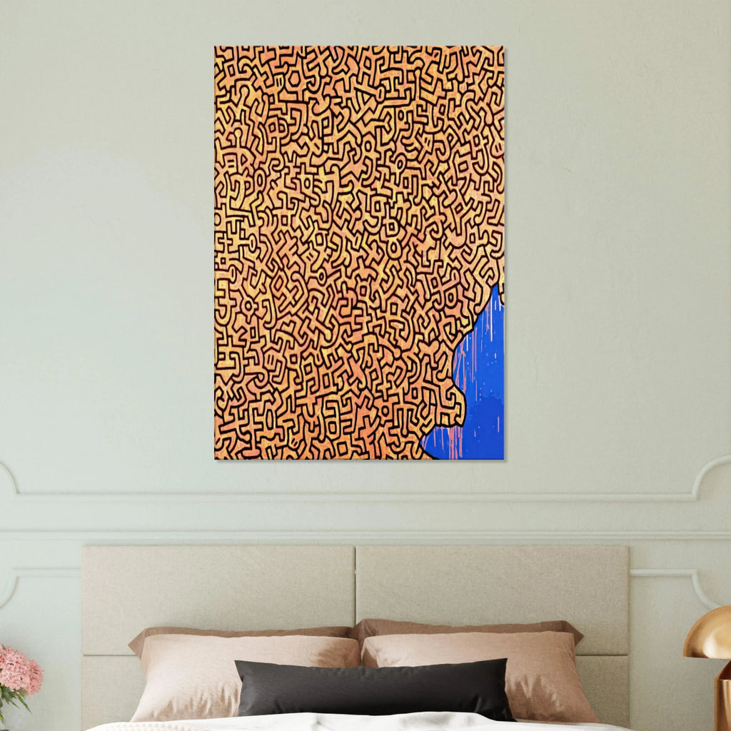 BRAZIL 1989 Canvas | Keith Haring Canvas | Keith Haring Prints