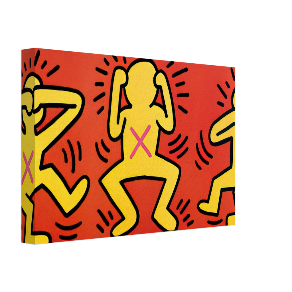 IGNORANCE FEAR 1989 Canvas | Keith Haring Canvas | Keith Haring Prints
