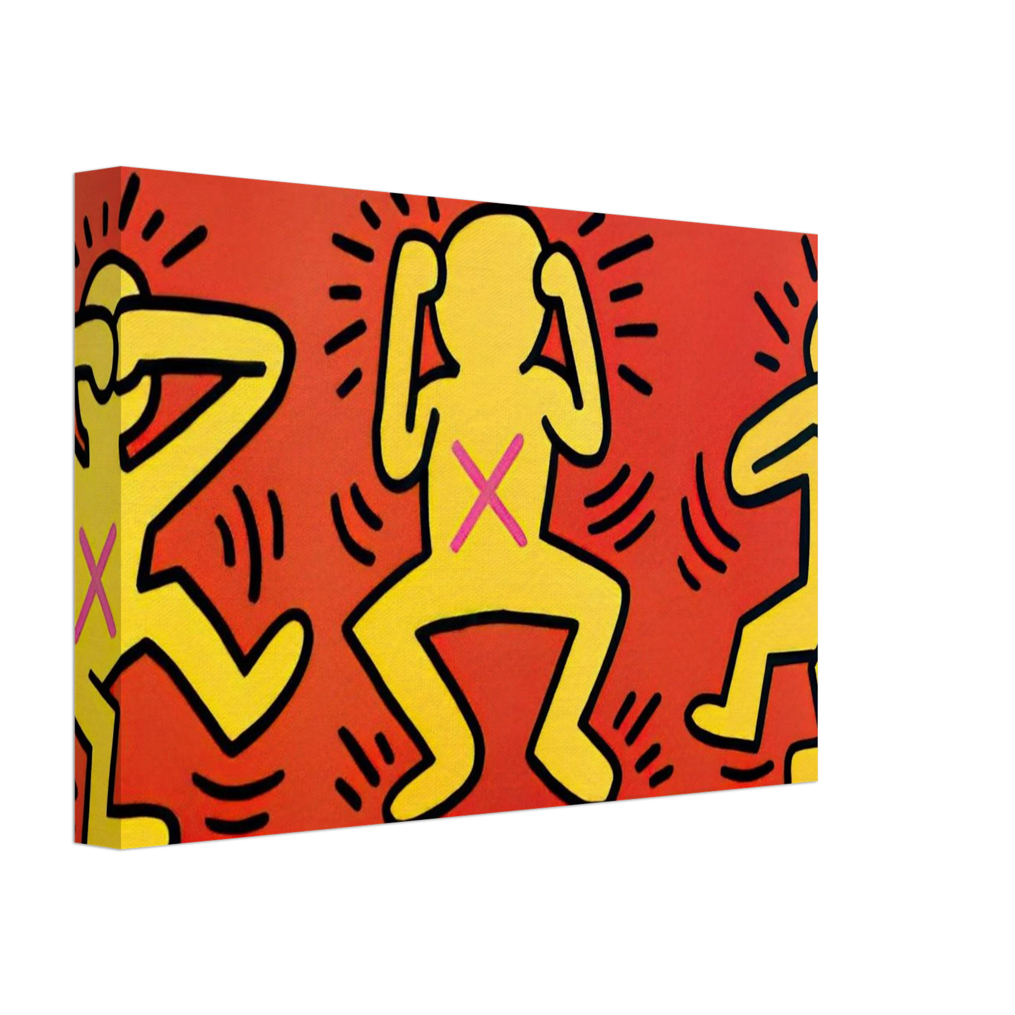 IGNORANCE FEAR 1989 Canvas | Keith Haring Canvas | Keith Haring Prints
