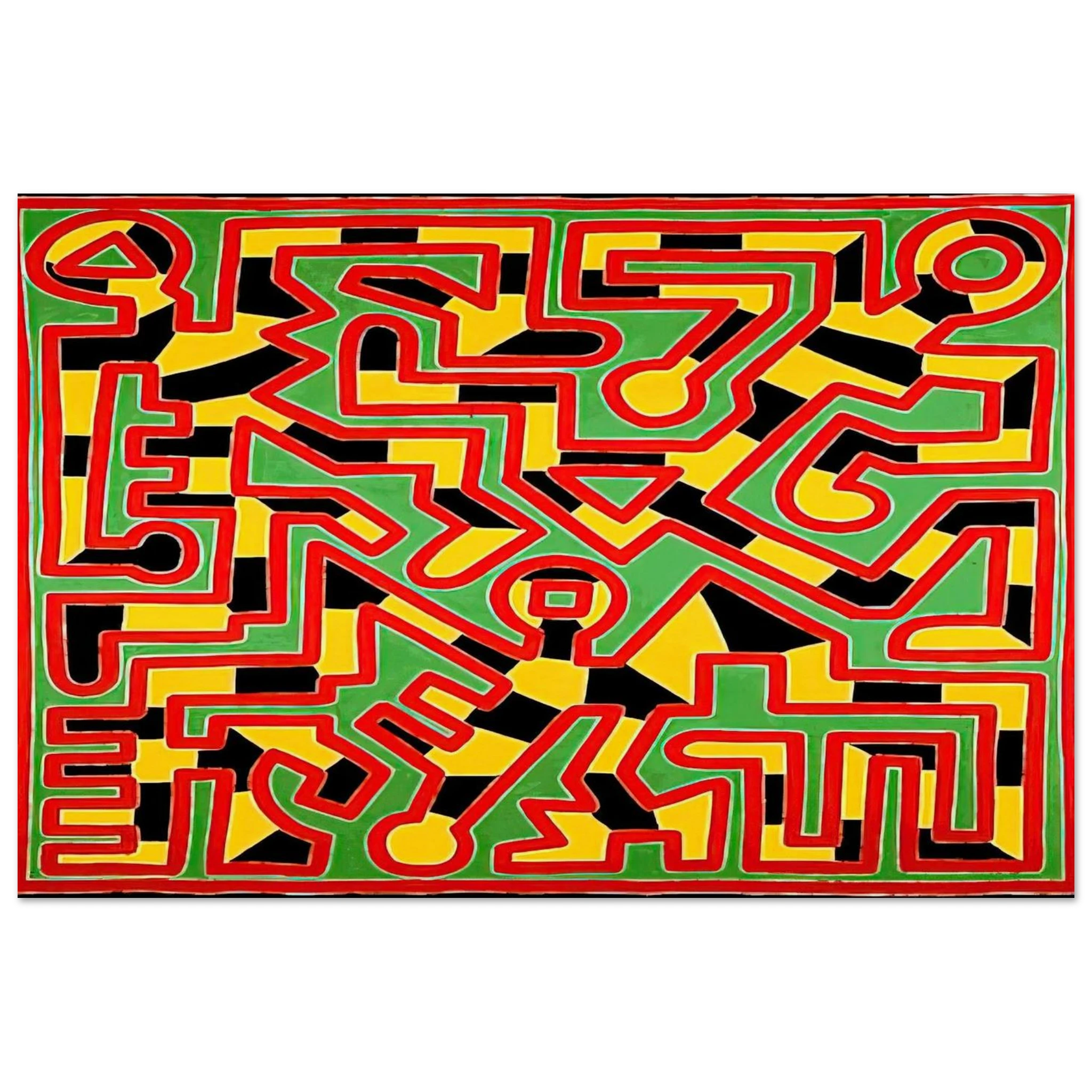 UNTITLED 1988 Poster | Keith Haring Poster | Keith Haring Prints