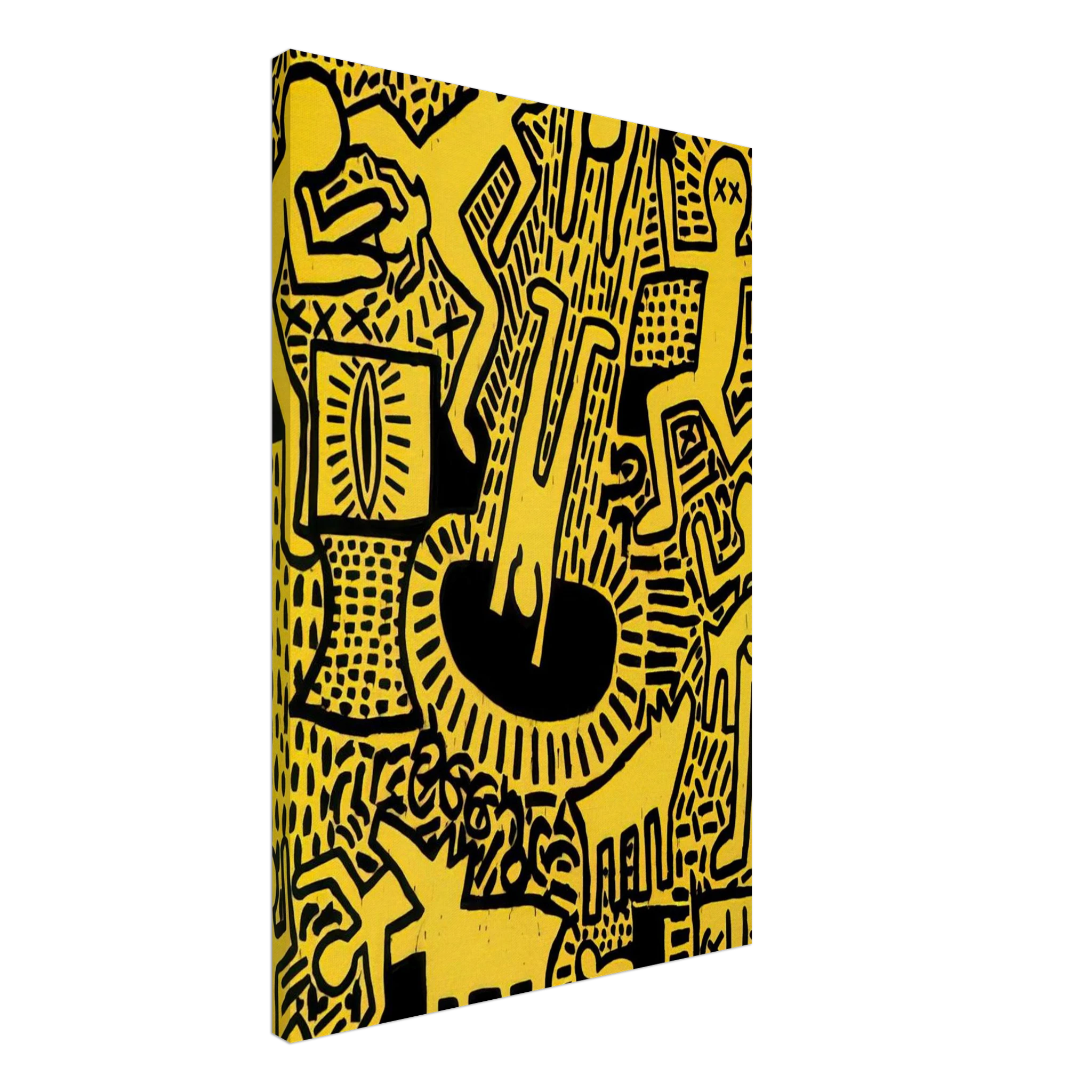 UNTITLED 1981 Canvas | Keith Haring Canvas | Keith Haring Prints