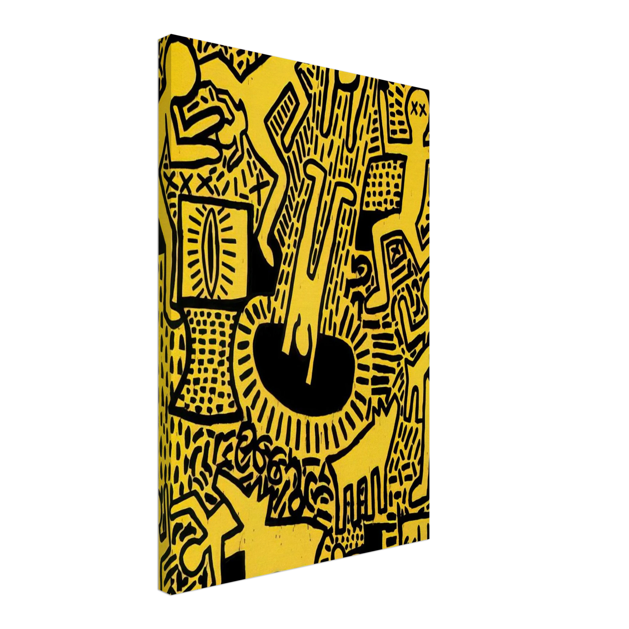 UNTITLED 1981 Canvas | Keith Haring Canvas | Keith Haring Prints