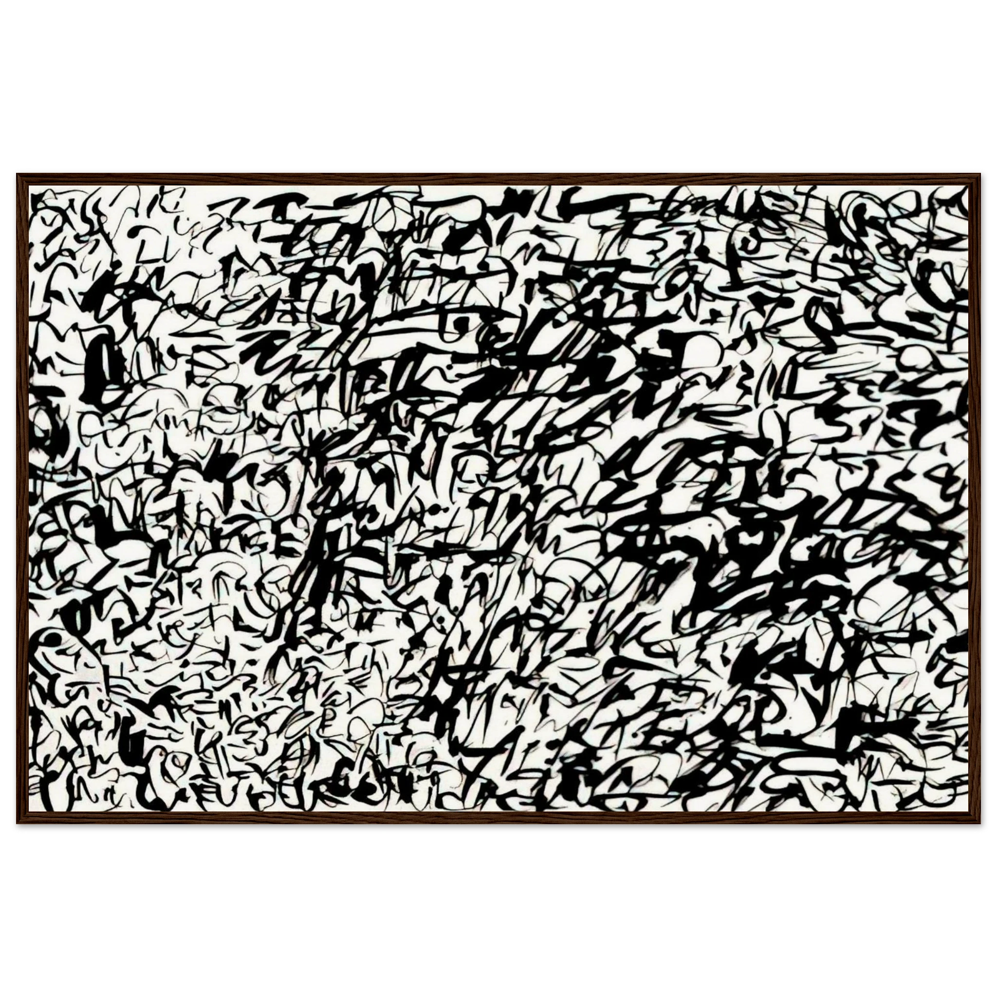 UNTITLED 1978 2 Framed Poster | Keith Haring Framed Prints Wall Art | Keith Haring Prints